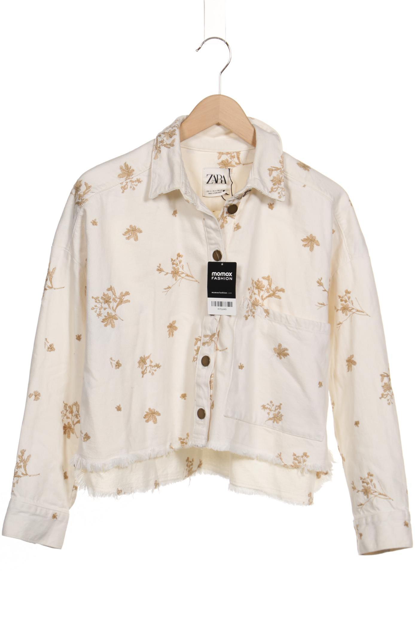 

Zara Damen Jacke, cremeweiß, Gr. 34