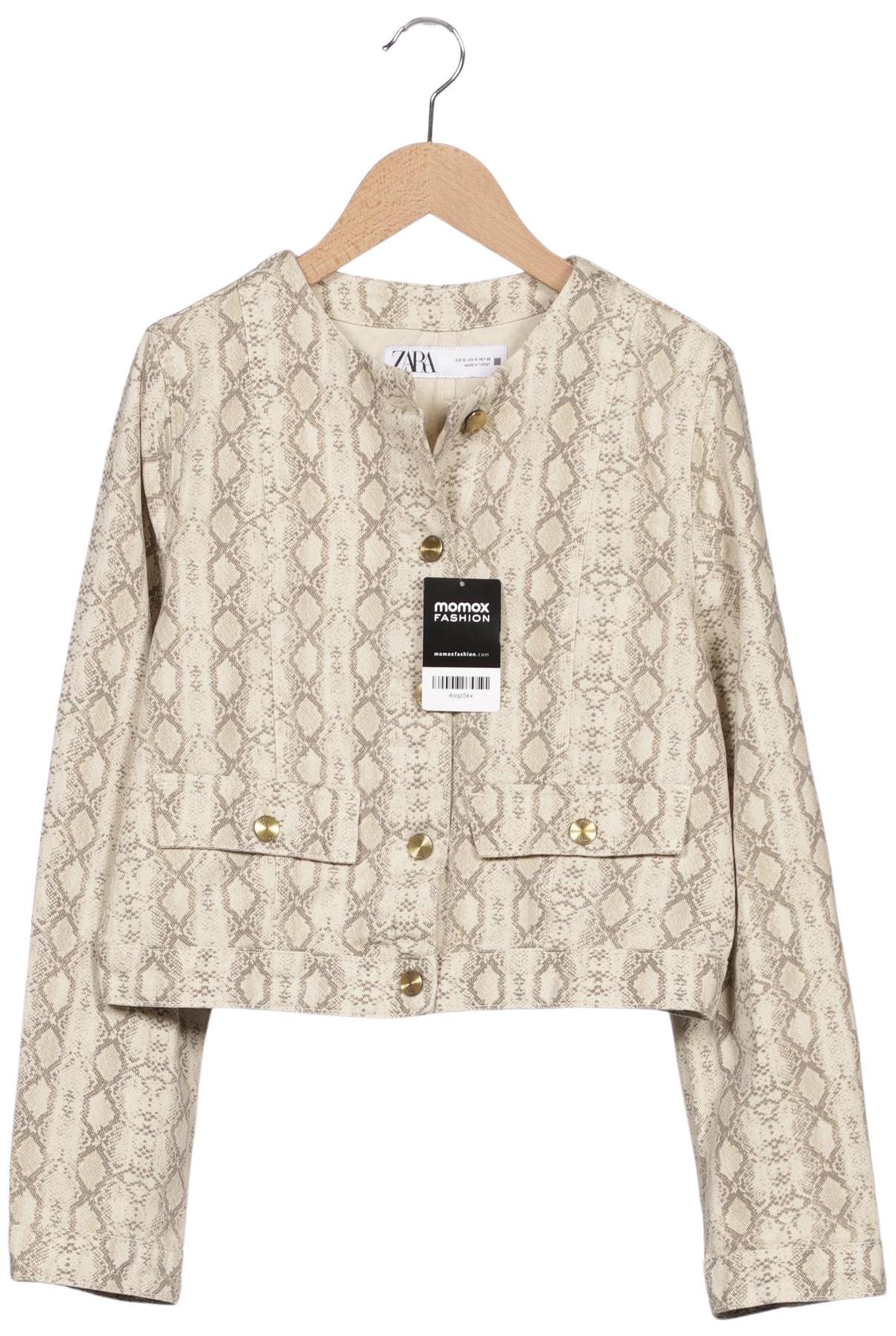 

Zara Damen Jacke, cremeweiß, Gr. 36