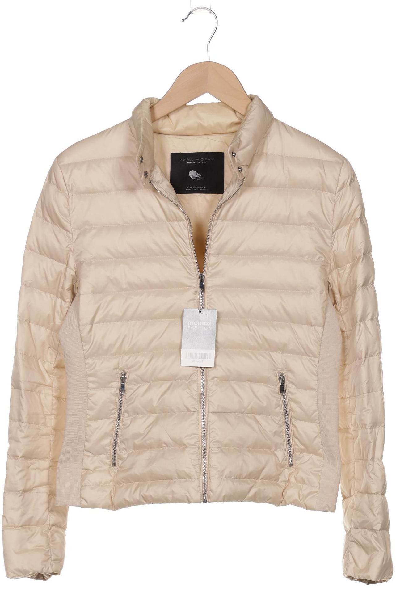 

Zara Damen Jacke, beige, Gr. 42