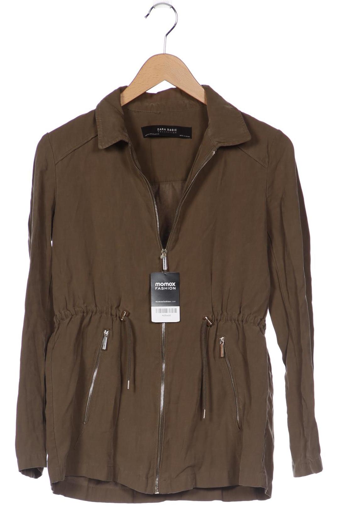 

ZARA Damen Jacke, braun