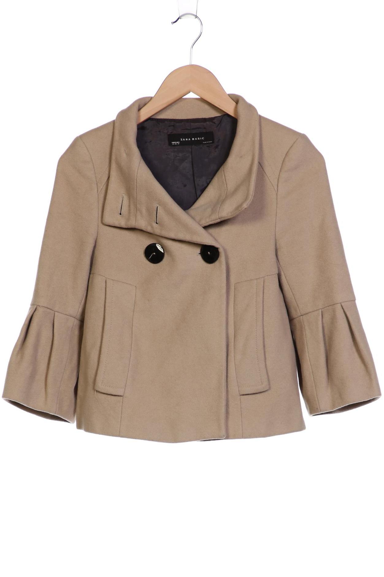 

Zara Damen Jacke, beige, Gr. 34