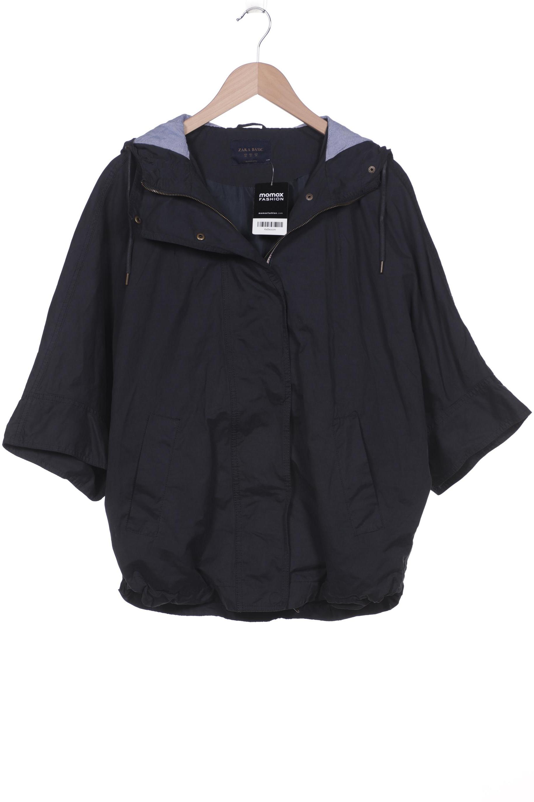

ZARA Damen Jacke, marineblau