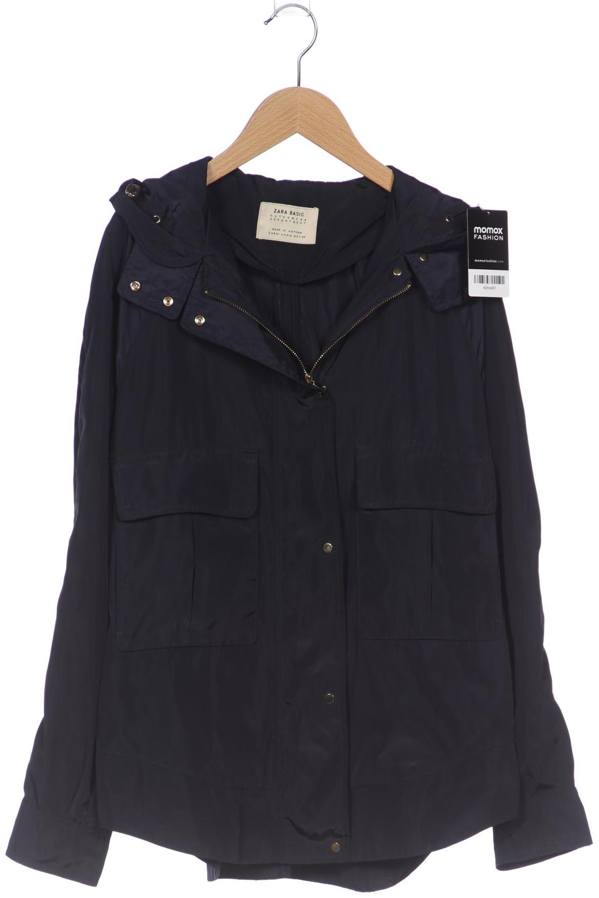 

ZARA Damen Jacke, marineblau