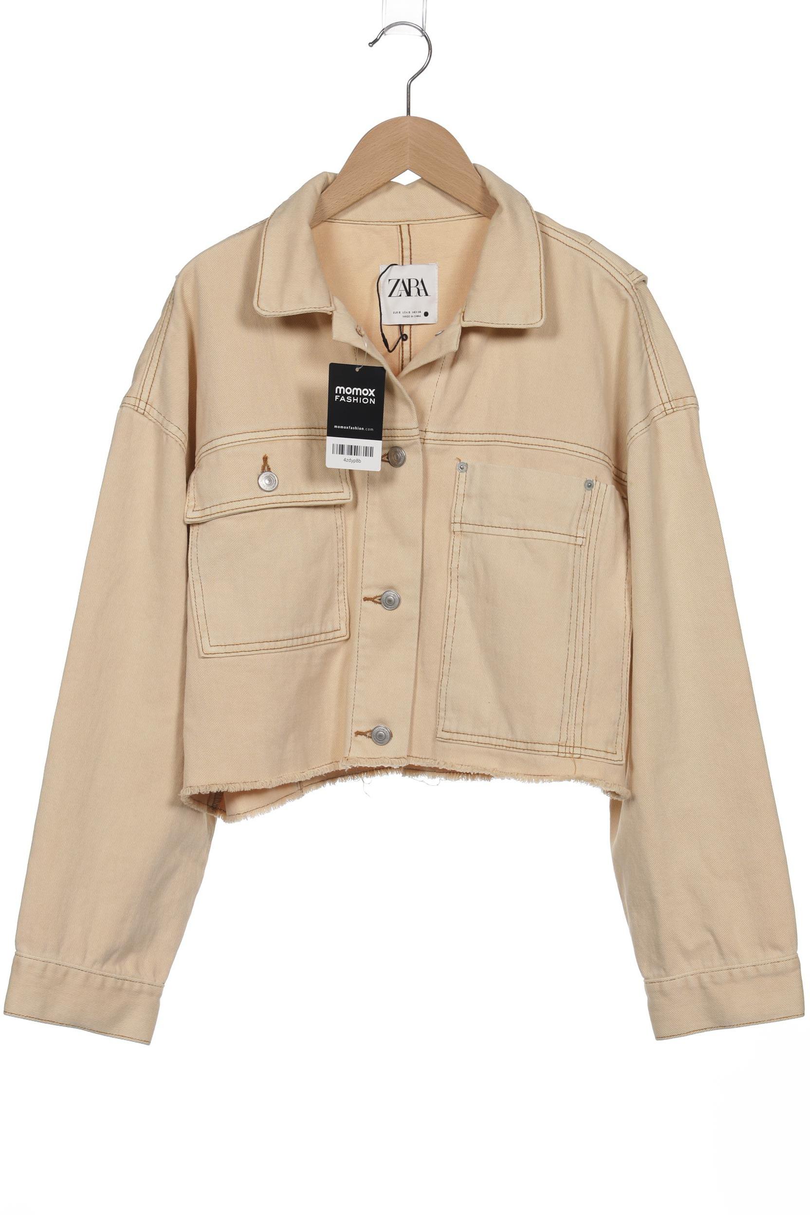 

Zara Damen Jacke, beige, Gr. 36