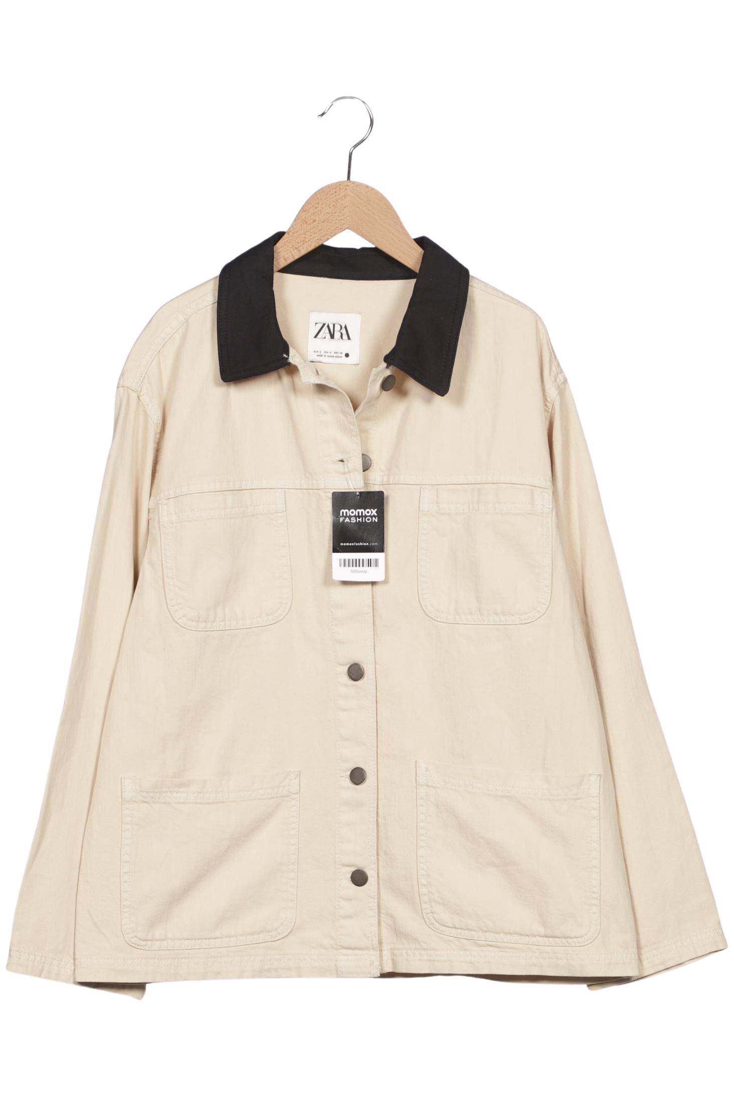 

Zara Damen Jacke, beige, Gr. 36