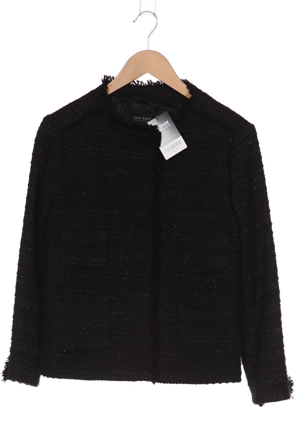 

ZARA Damen Jacke, schwarz