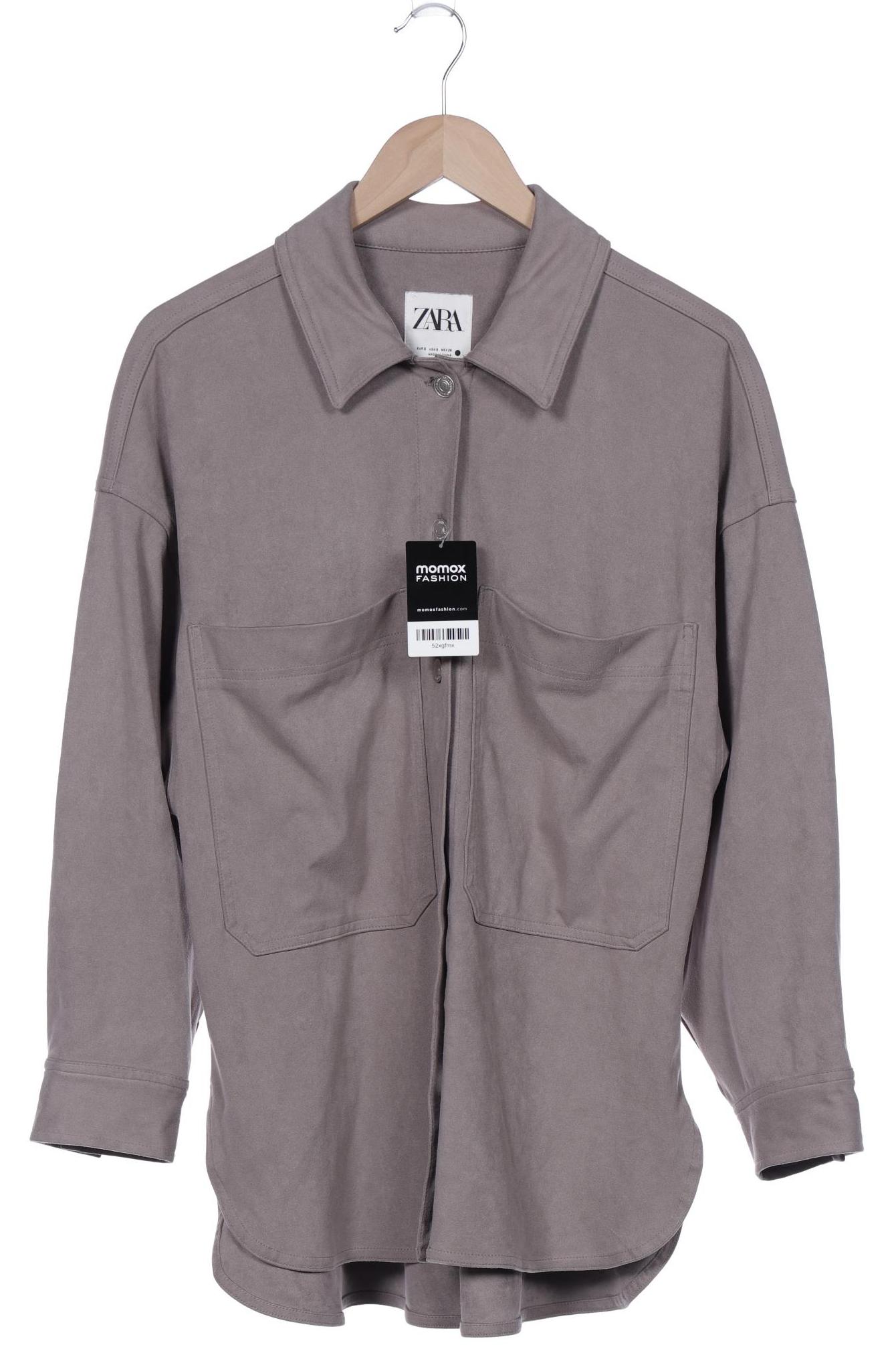 

ZARA Damen Jacke, grau