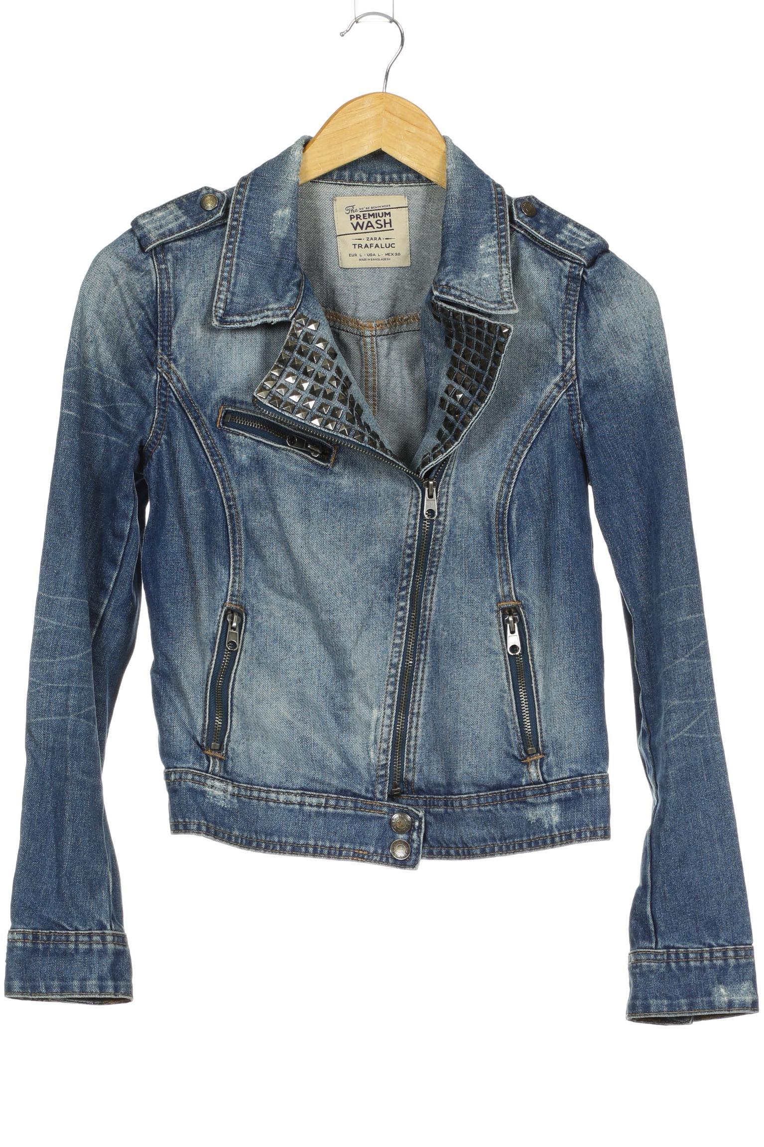 

Zara Damen Jacke, blau, Gr. 42