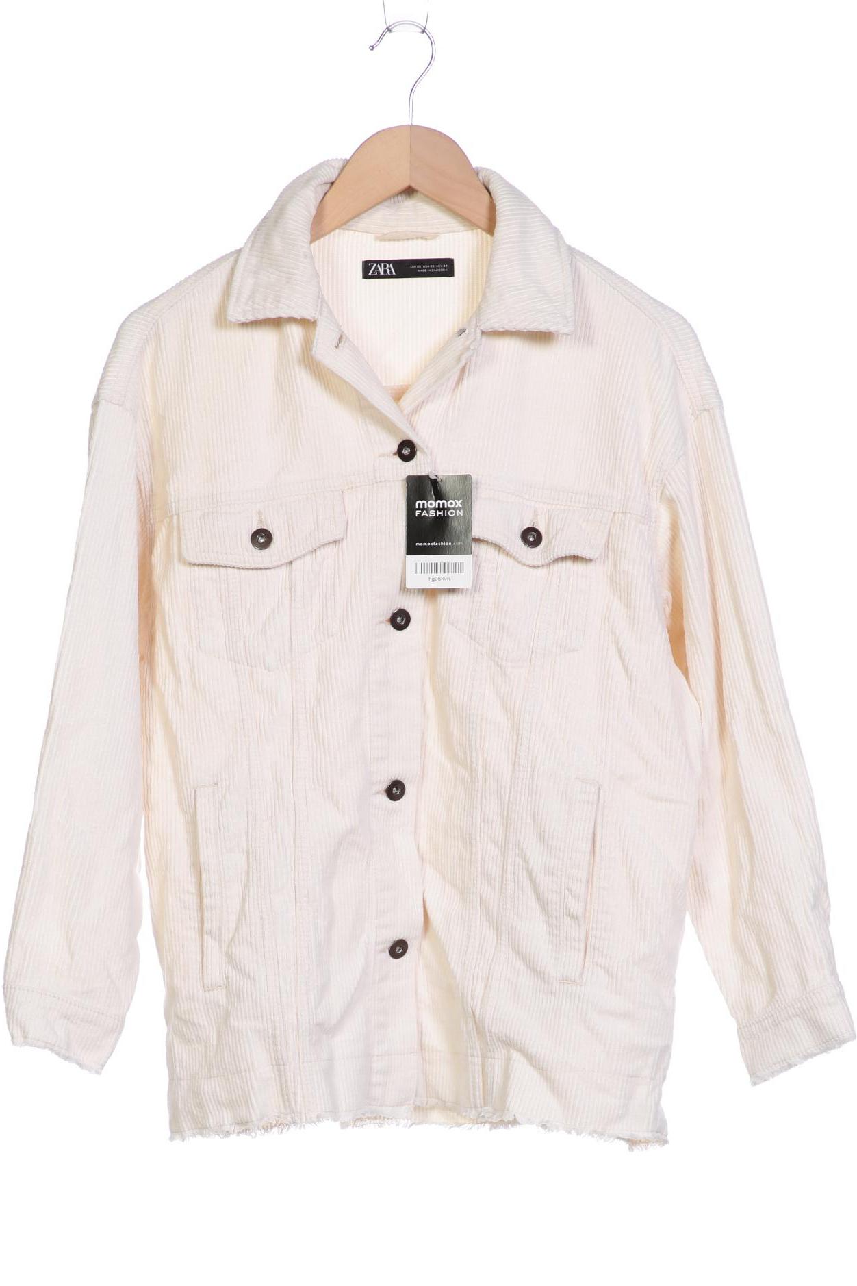 

Zara Damen Jacke, cremeweiß, Gr. 34