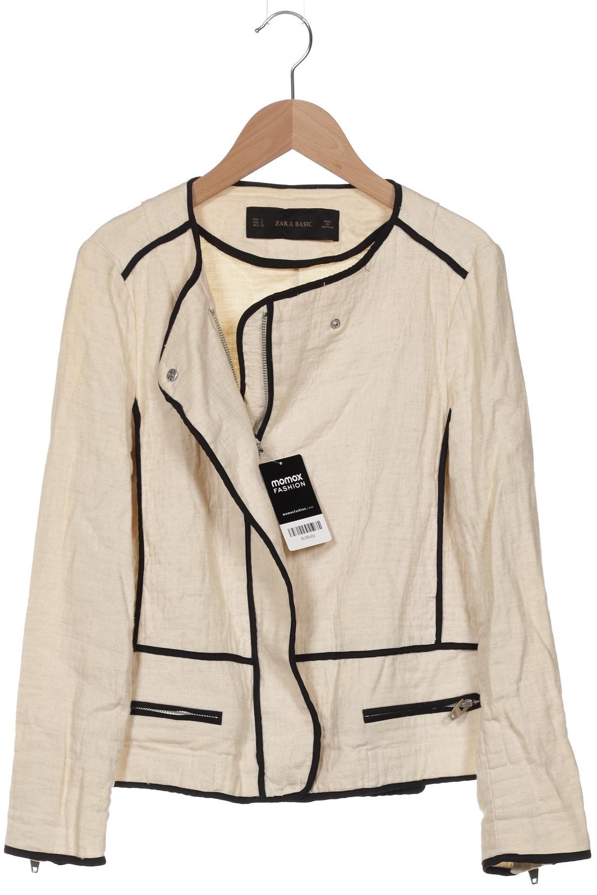 

Zara Damen Jacke, cremeweiß, Gr. 36