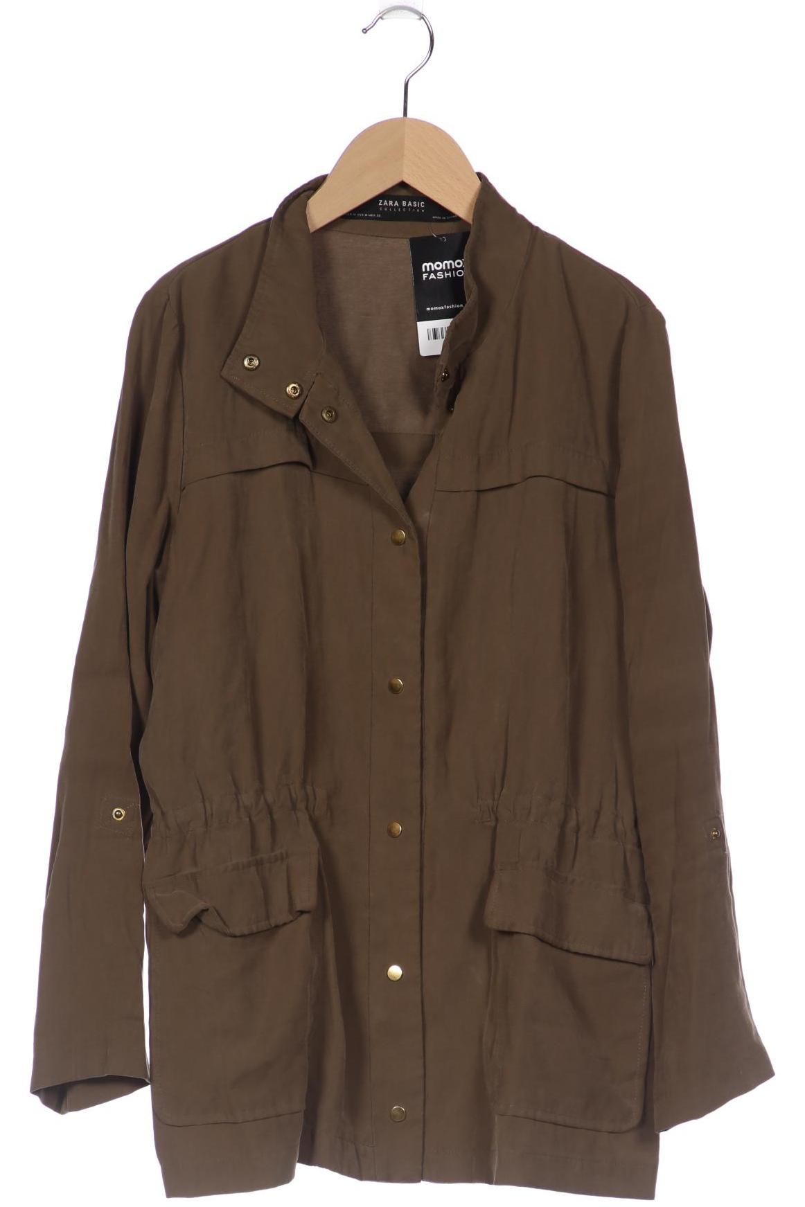 

ZARA Damen Jacke, grün