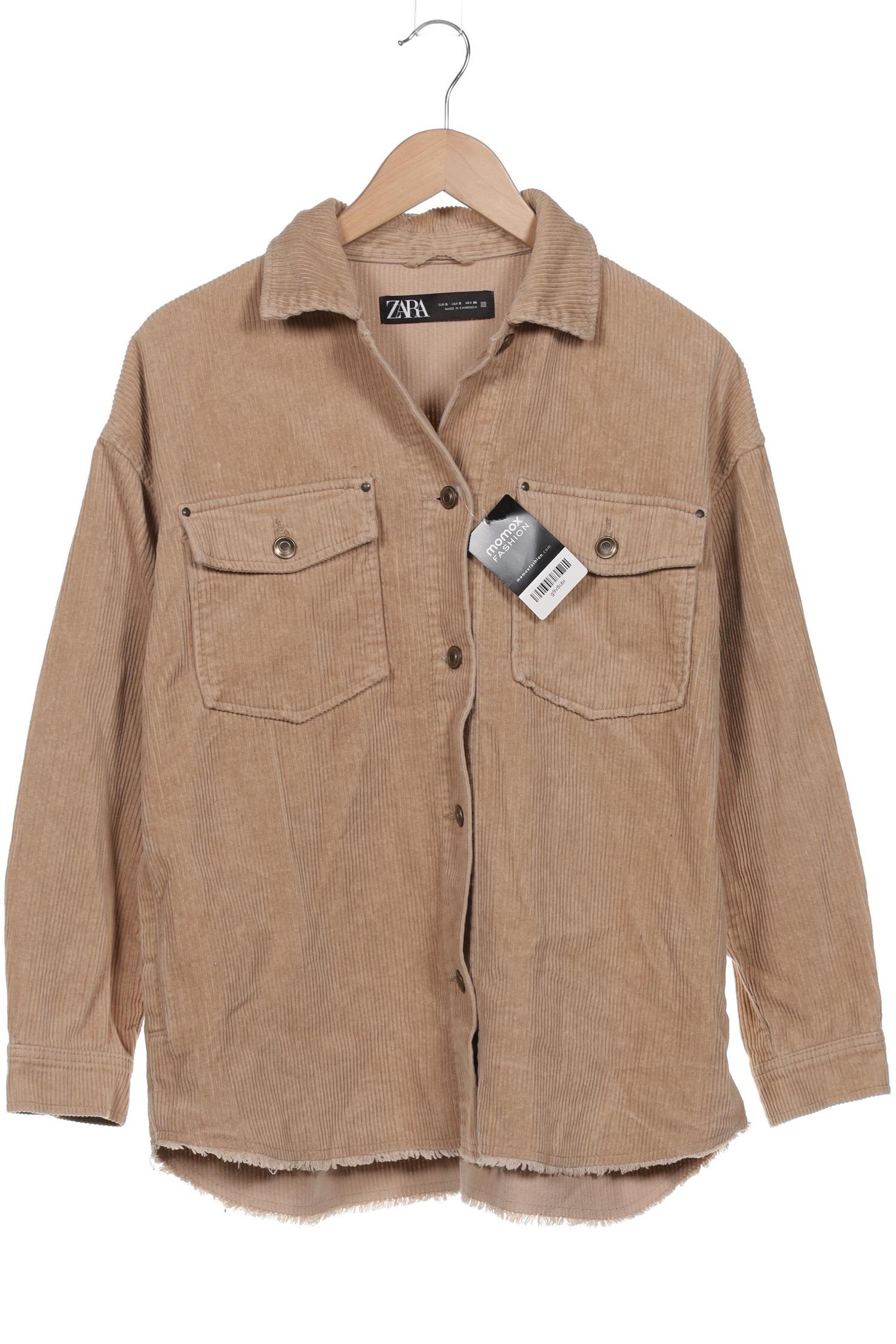 

Zara Damen Jacke, beige, Gr. 36