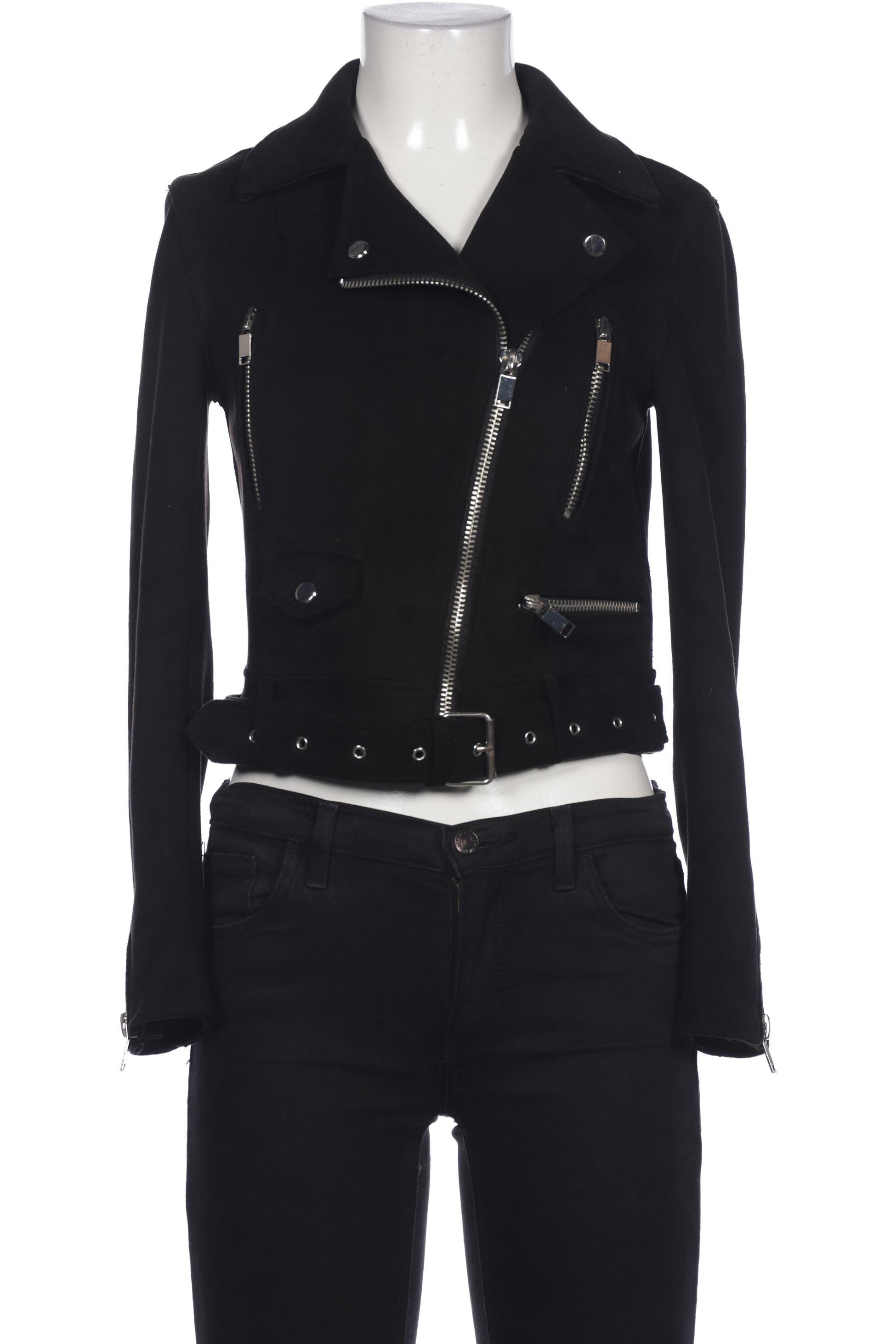 

ZARA Damen Jacke, schwarz
