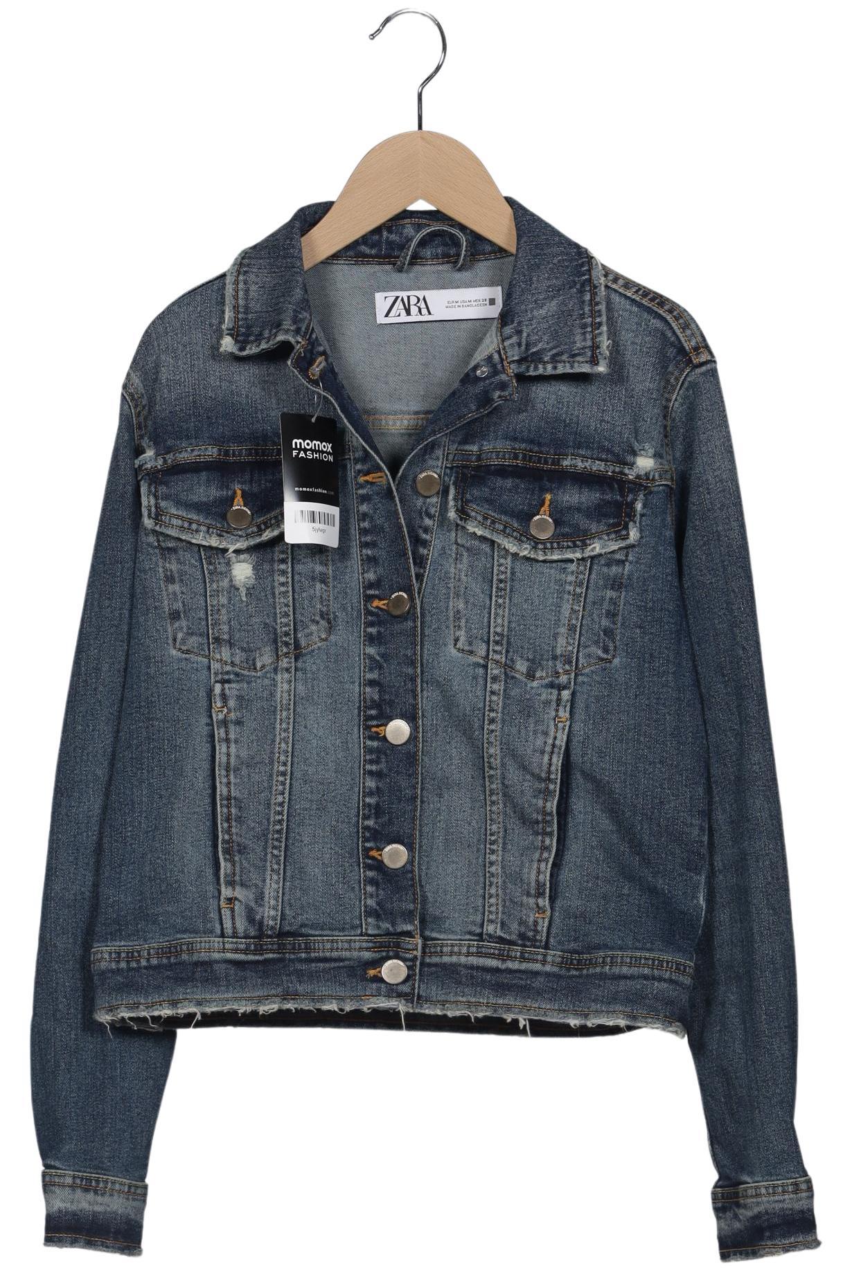 

Zara Damen Jacke, marineblau, Gr. 38