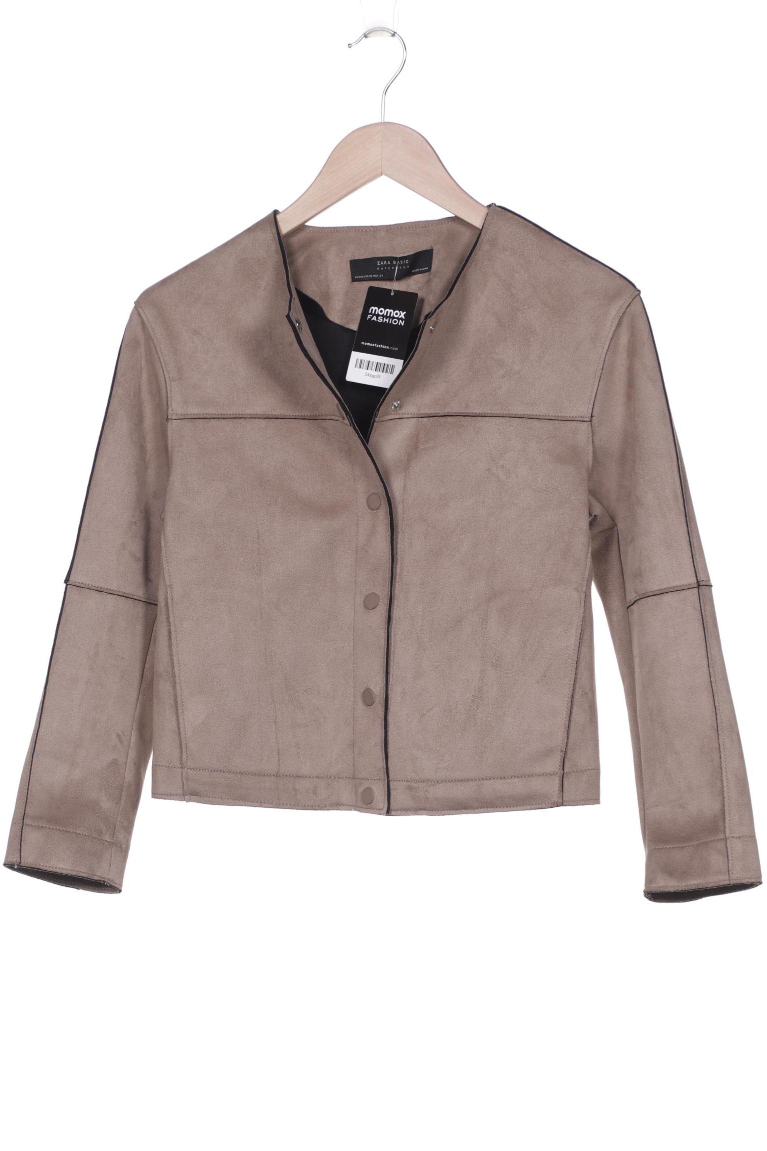 

ZARA Damen Jacke, beige