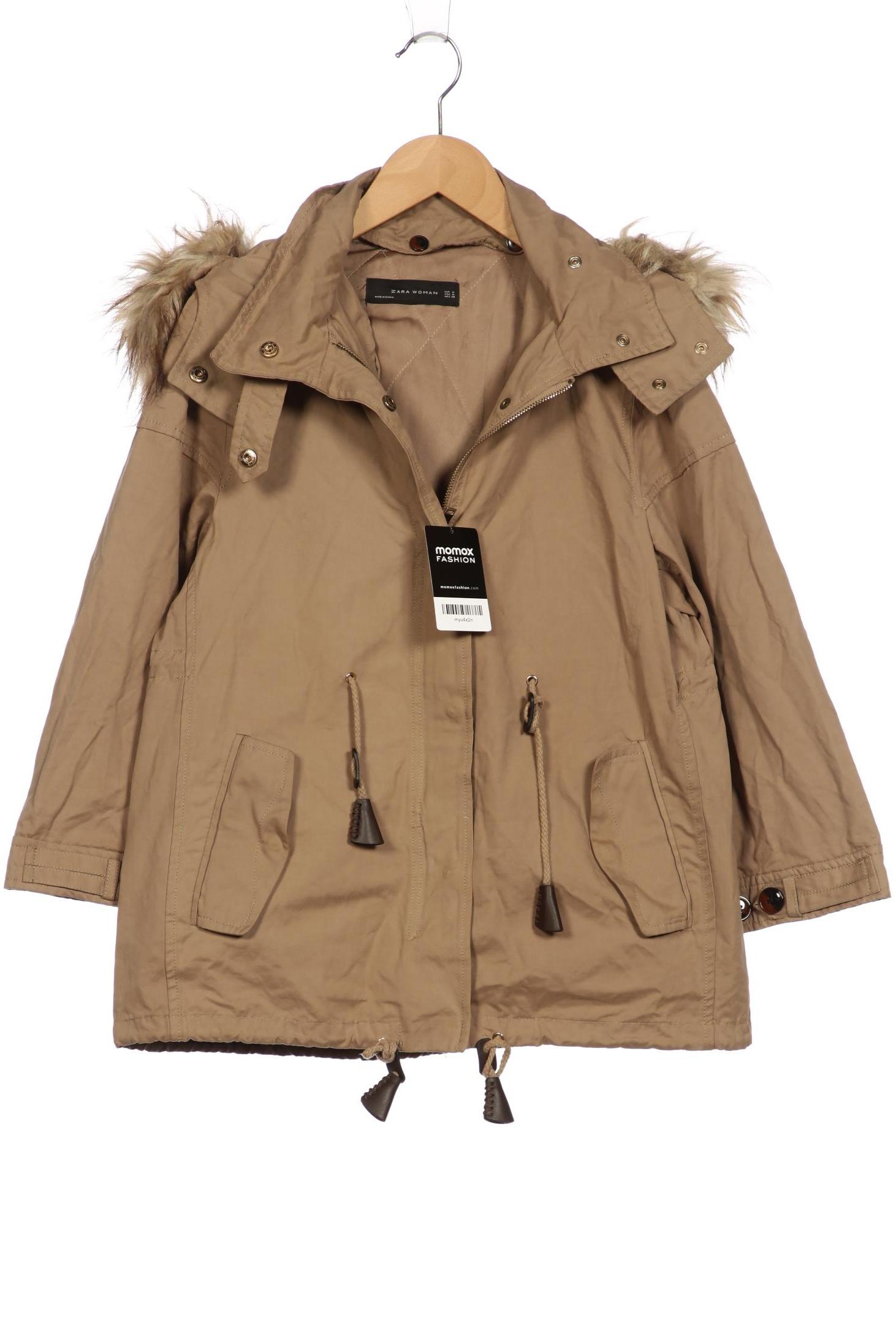 

Zara Damen Jacke, beige, Gr. 38