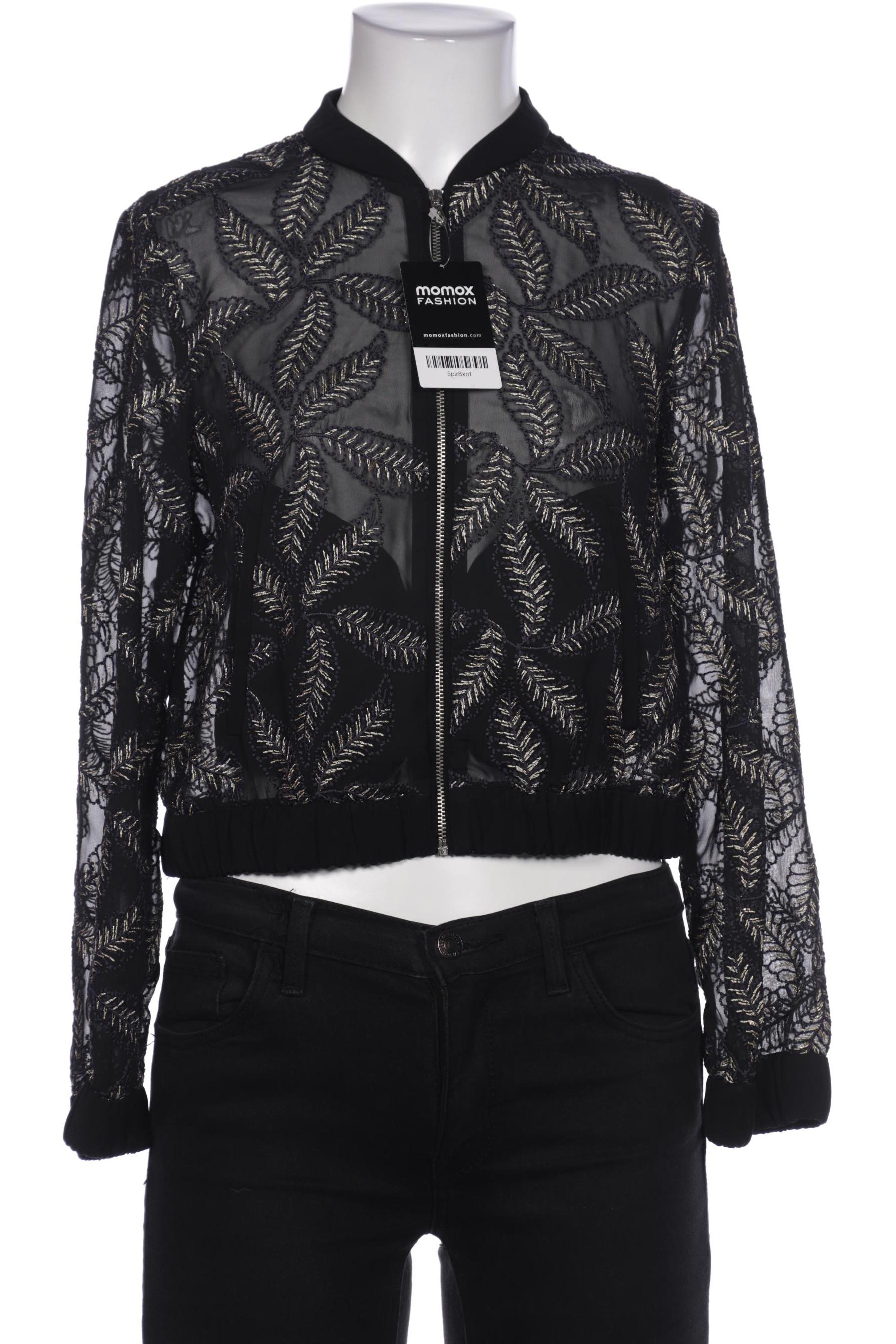 

ZARA Damen Jacke, schwarz