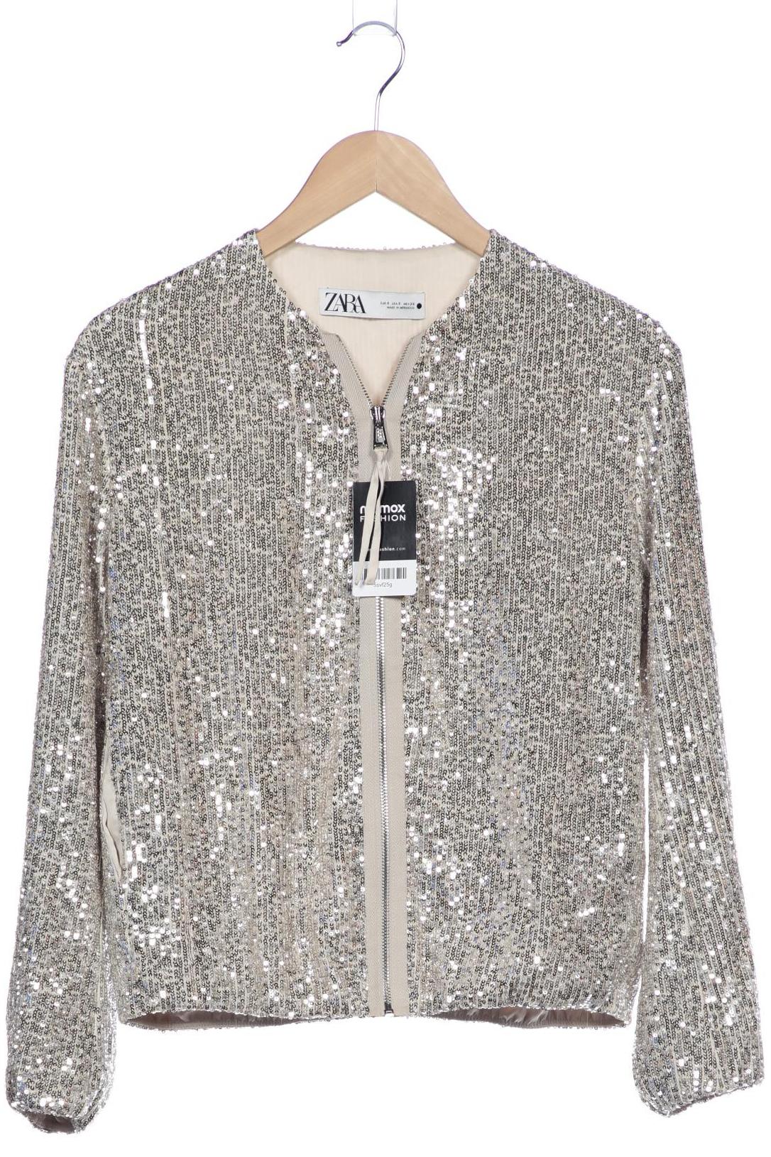 

Zara Damen Jacke, beige, Gr. 36