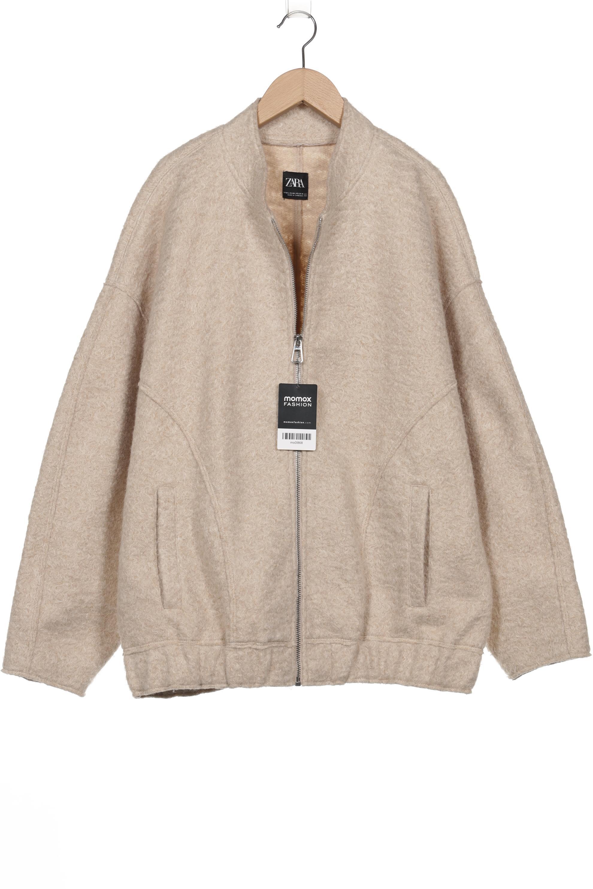 

Zara Damen Jacke, beige, Gr. 38