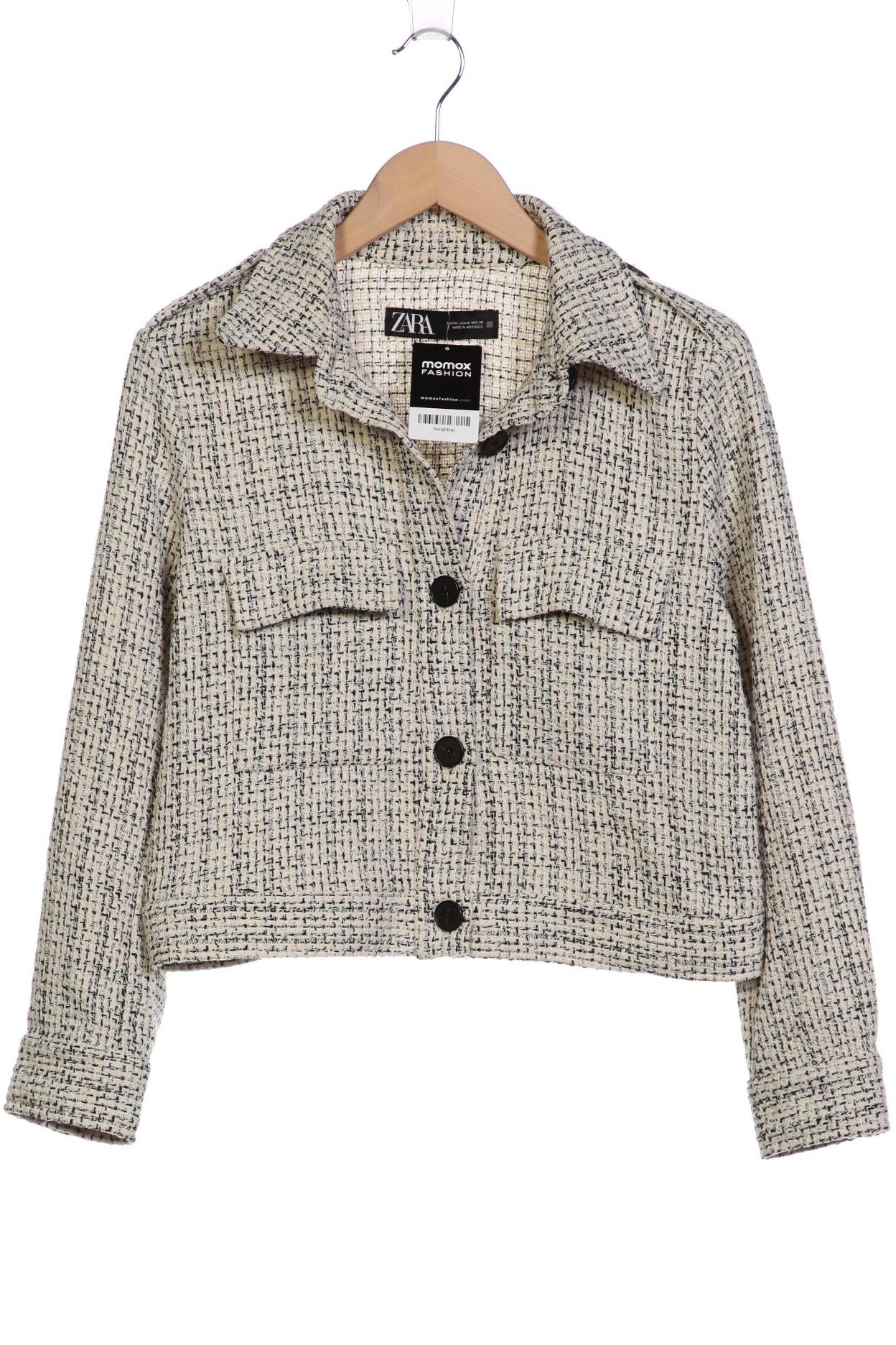 

Zara Damen Jacke, cremeweiß, Gr. 38