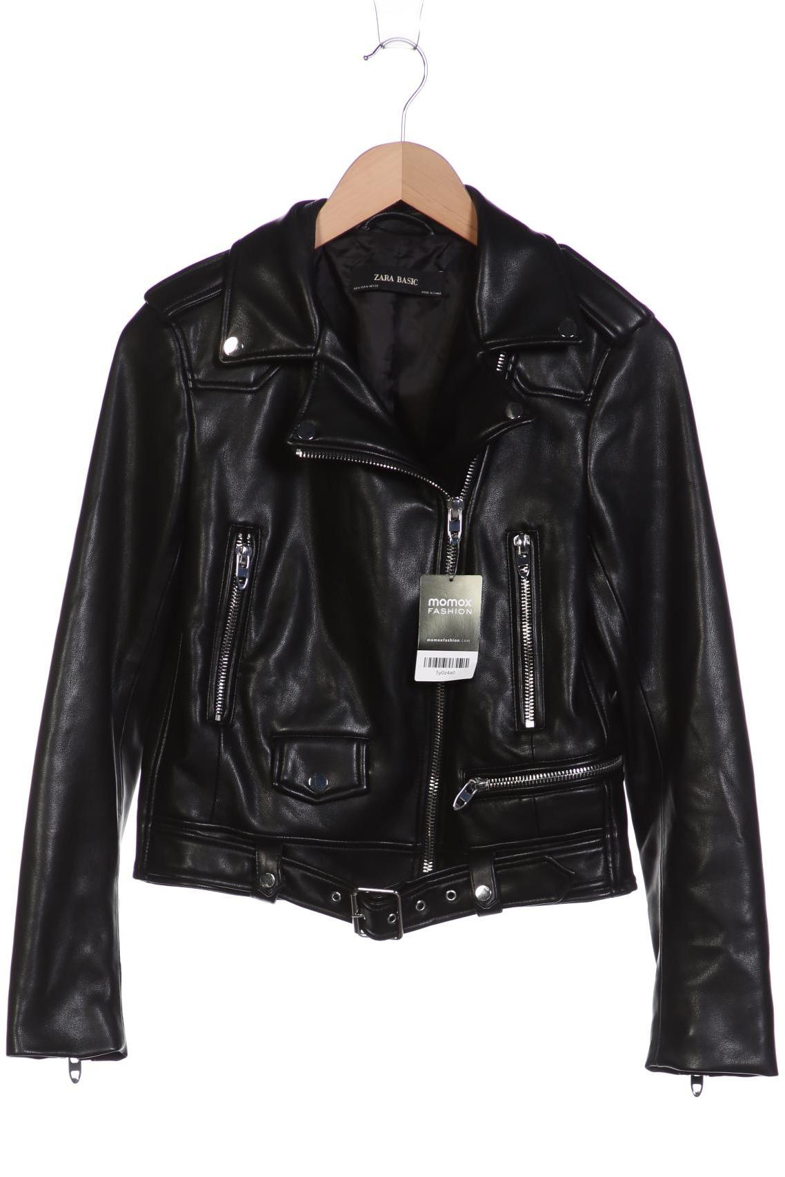 

ZARA Damen Jacke, schwarz
