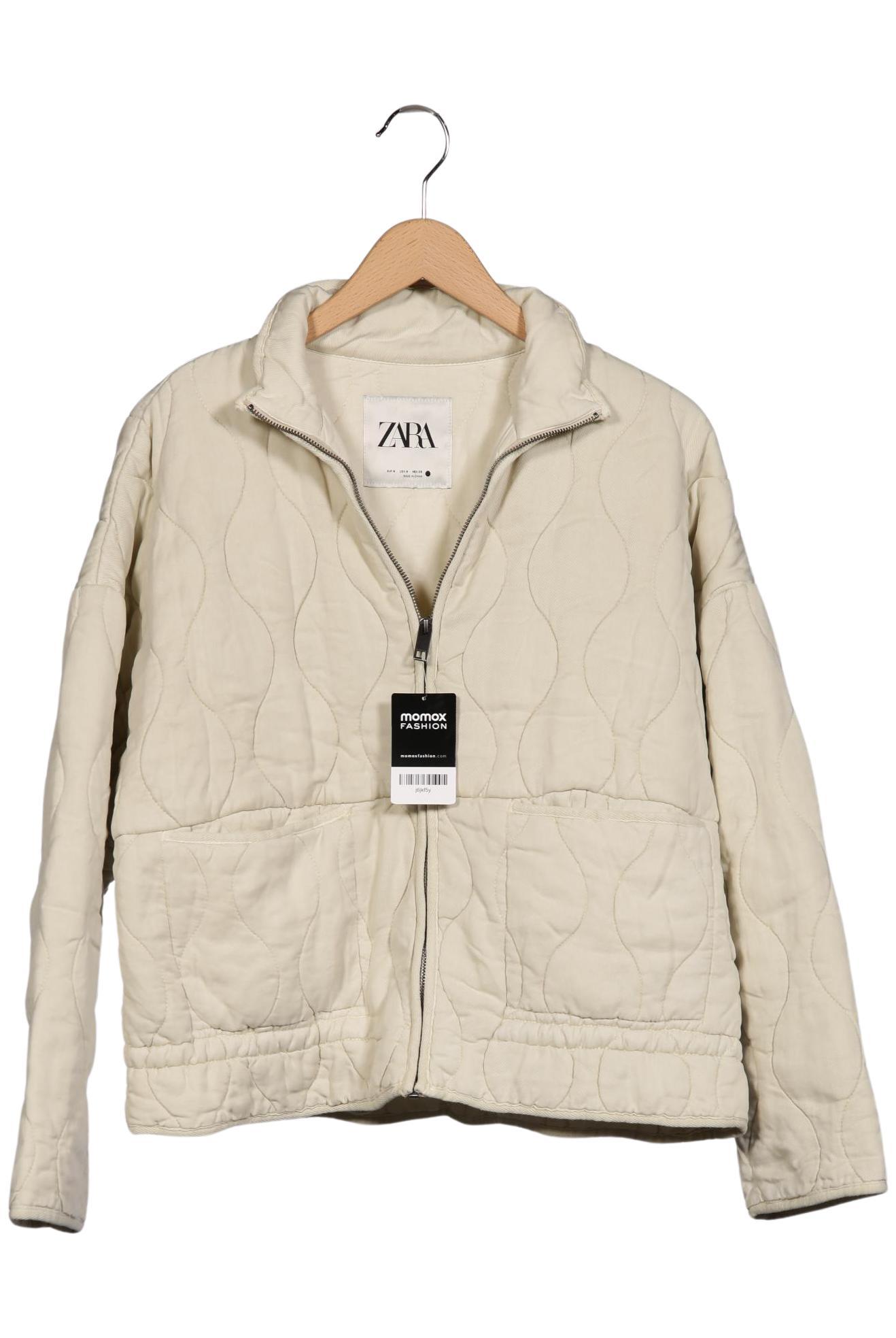 

Zara Damen Jacke, cremeweiß, Gr. 38
