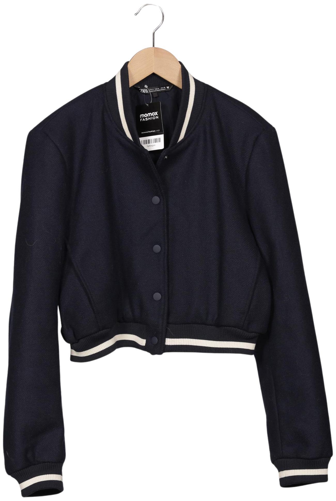 

Zara Damen Jacke, marineblau, Gr. 42
