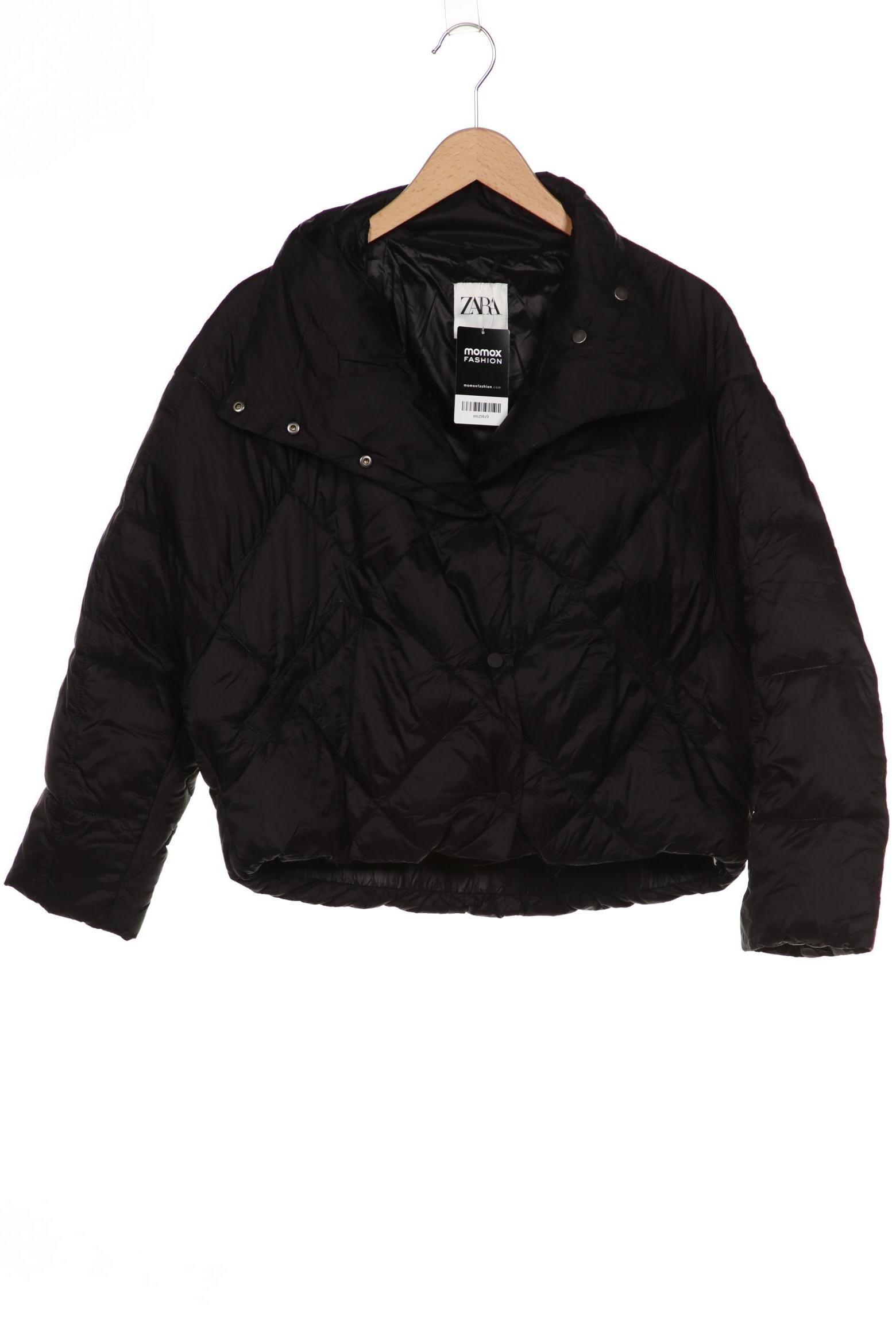 

ZARA Damen Jacke, schwarz