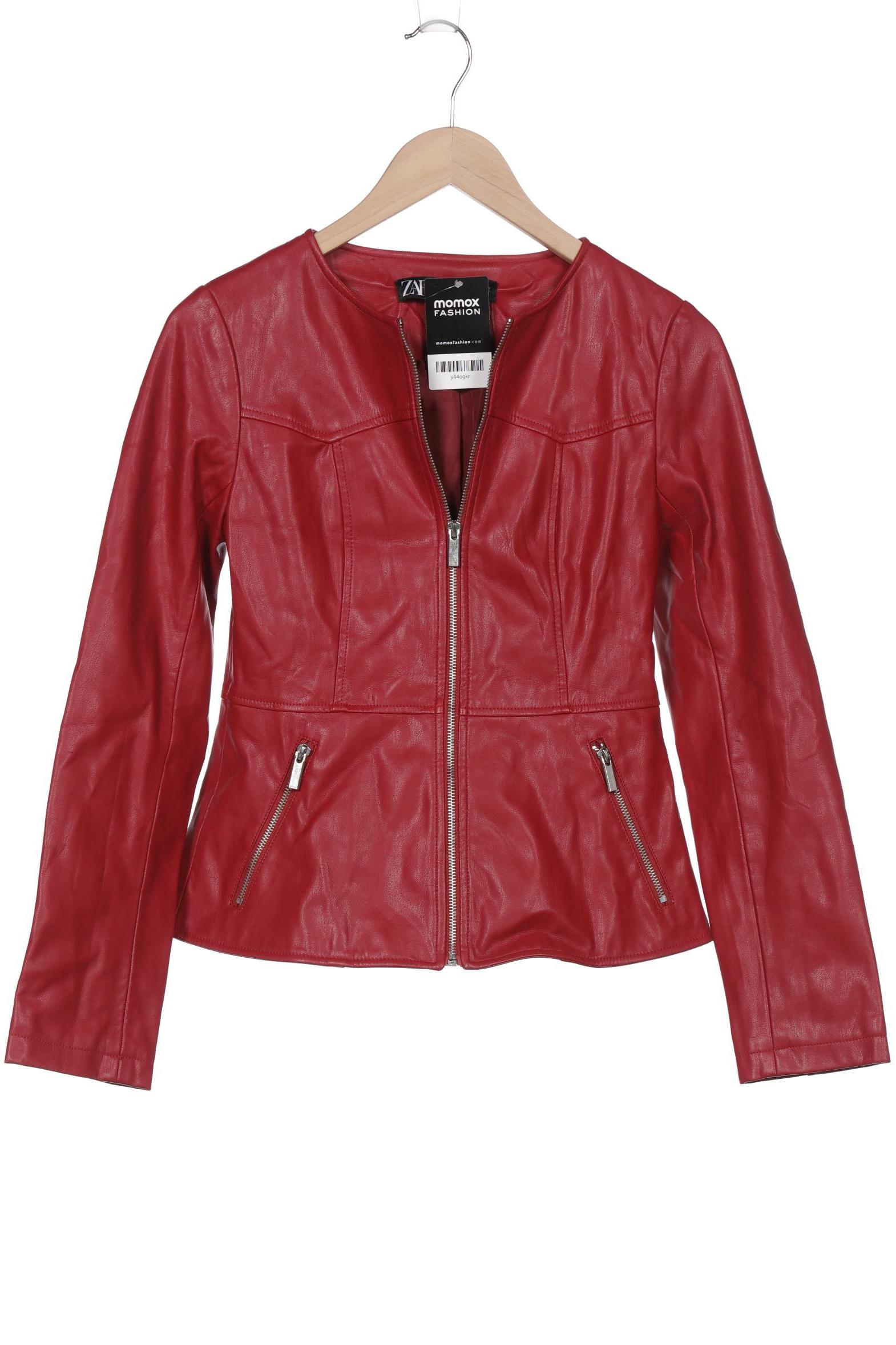 

ZARA Damen Jacke, rot