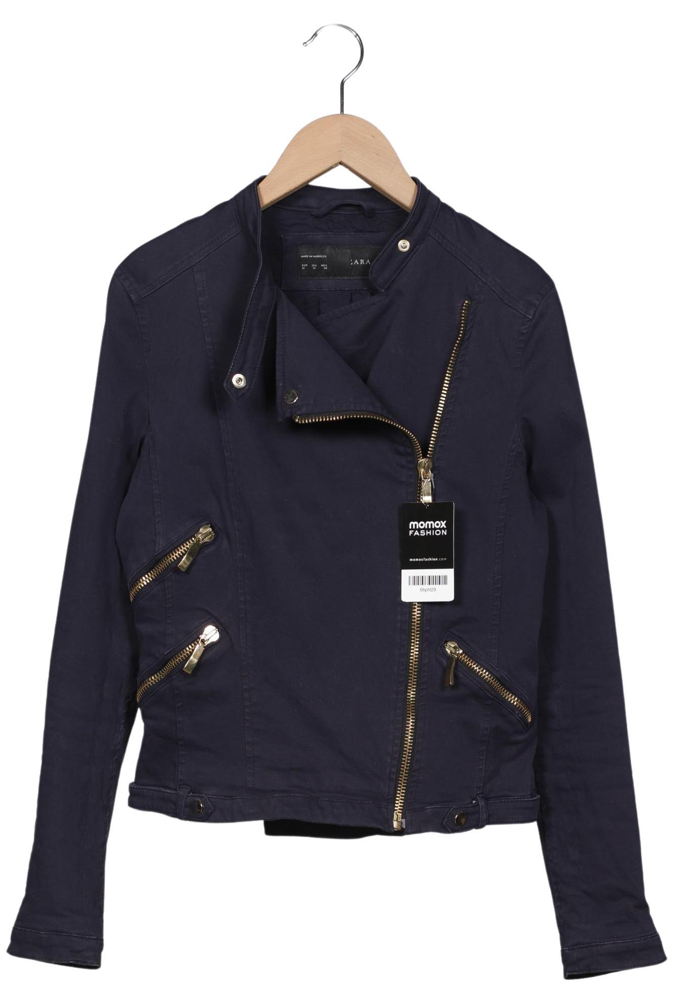 

Zara Damen Jacke, marineblau, Gr. 38
