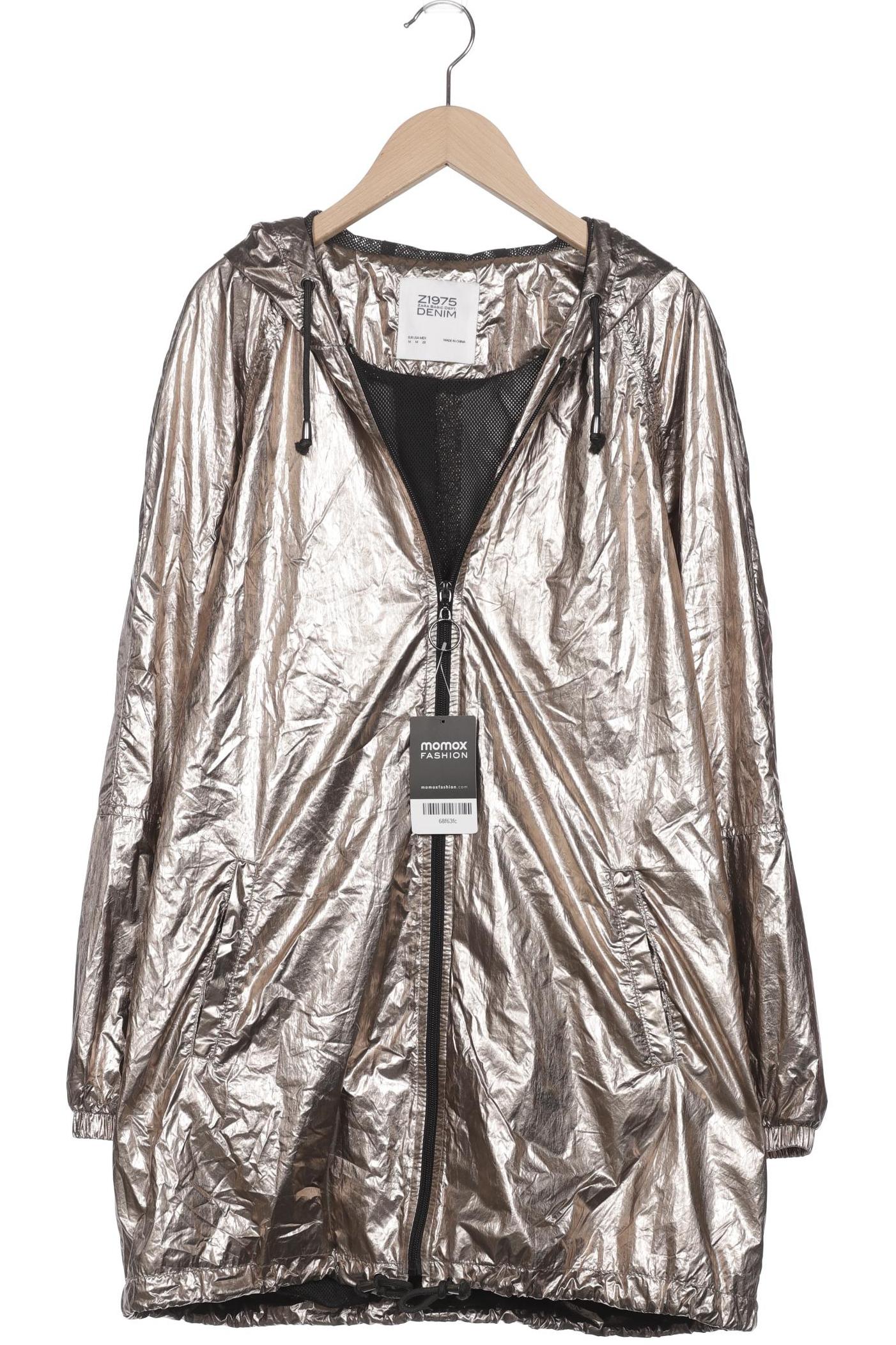 

ZARA Damen Jacke, gold