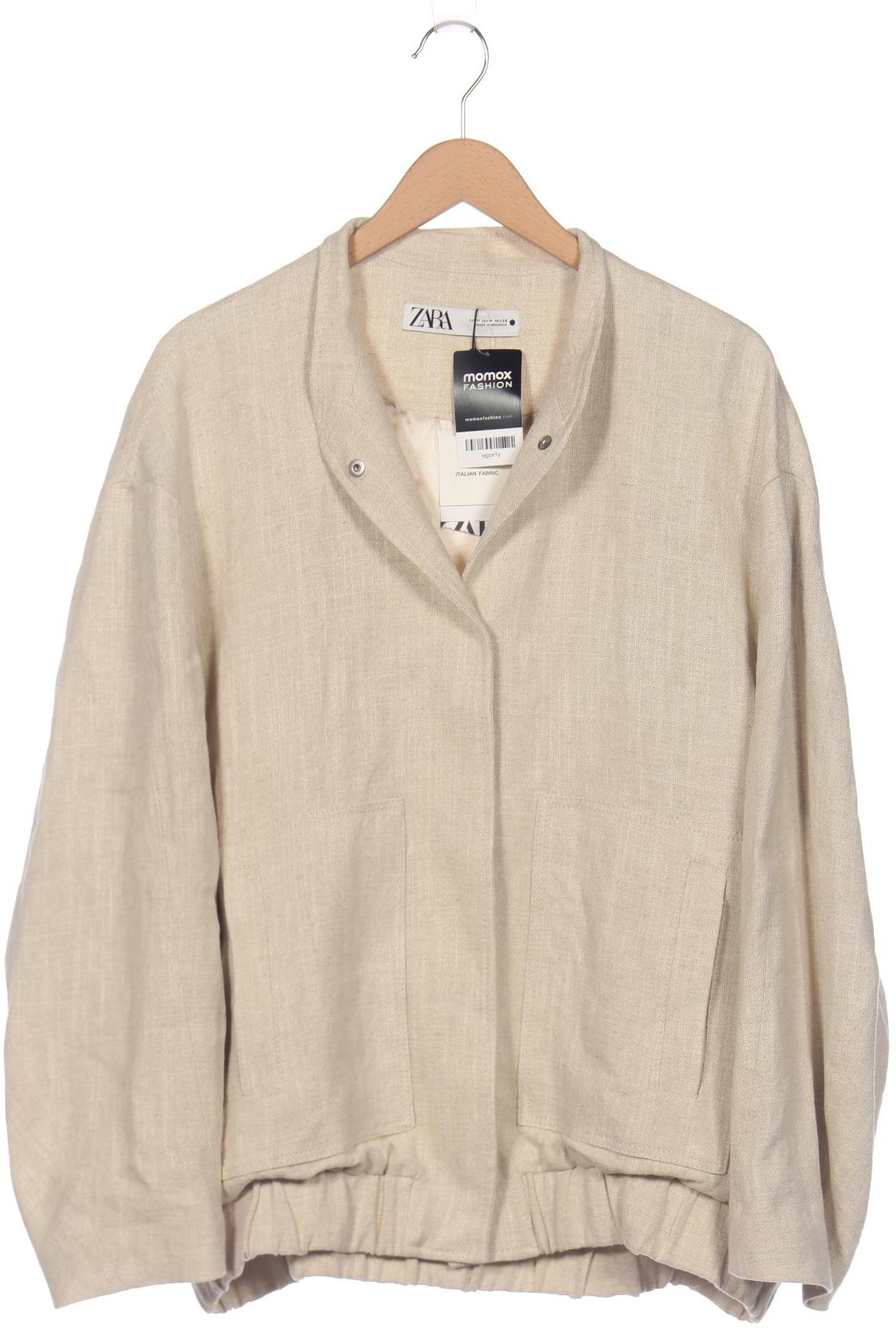 

Zara Damen Jacke, cremeweiß, Gr. 38