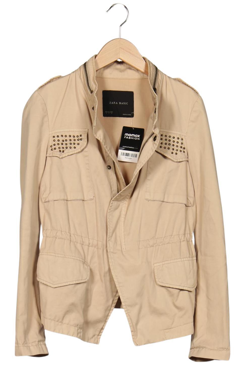 

Zara Damen Jacke, beige, Gr. 36