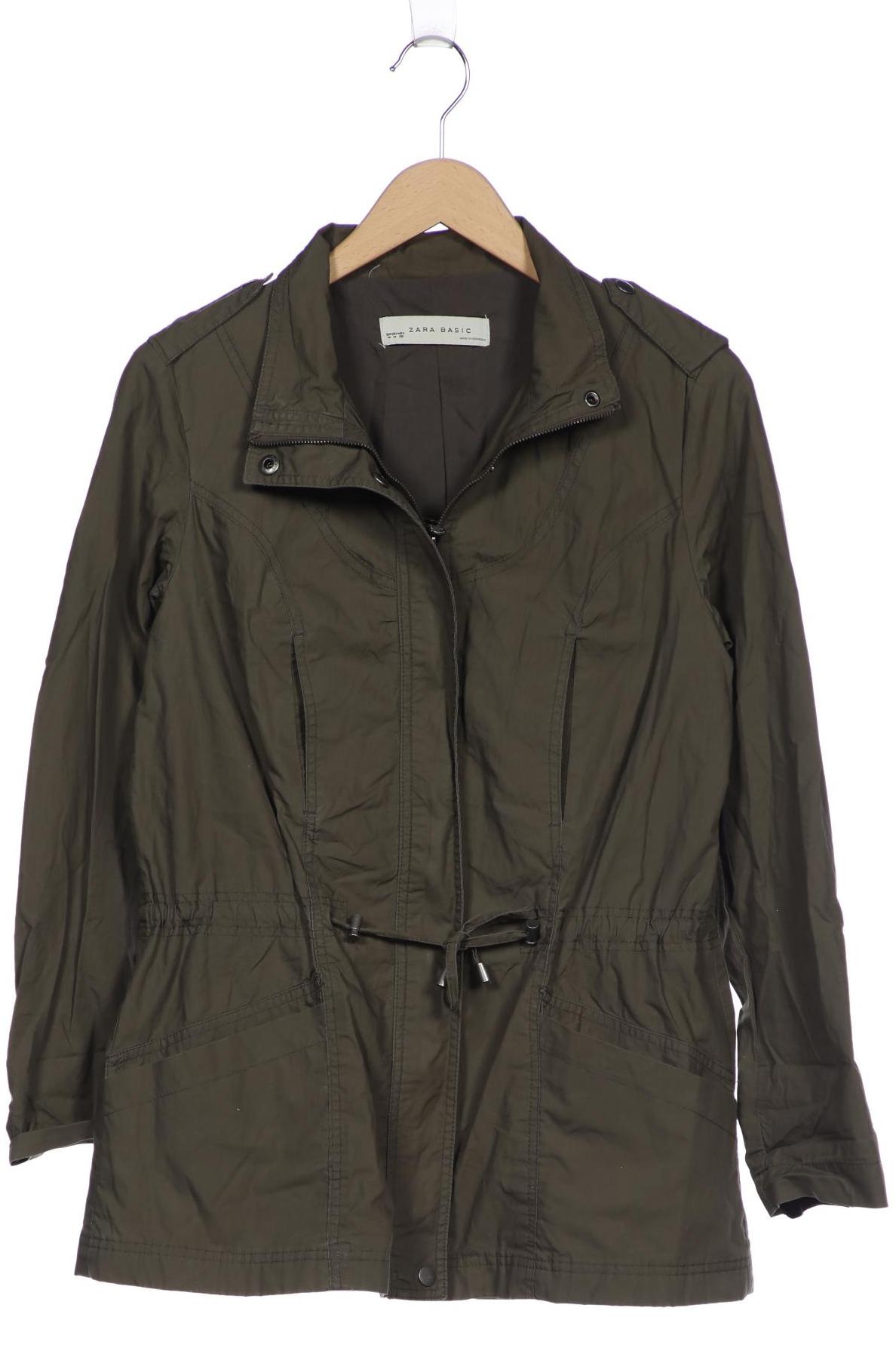 

ZARA Damen Jacke, grün
