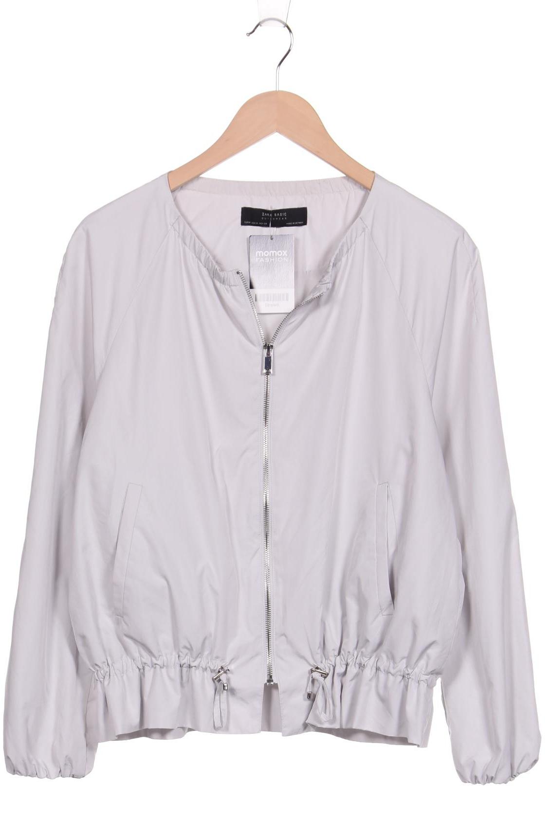 

ZARA Damen Jacke, grau