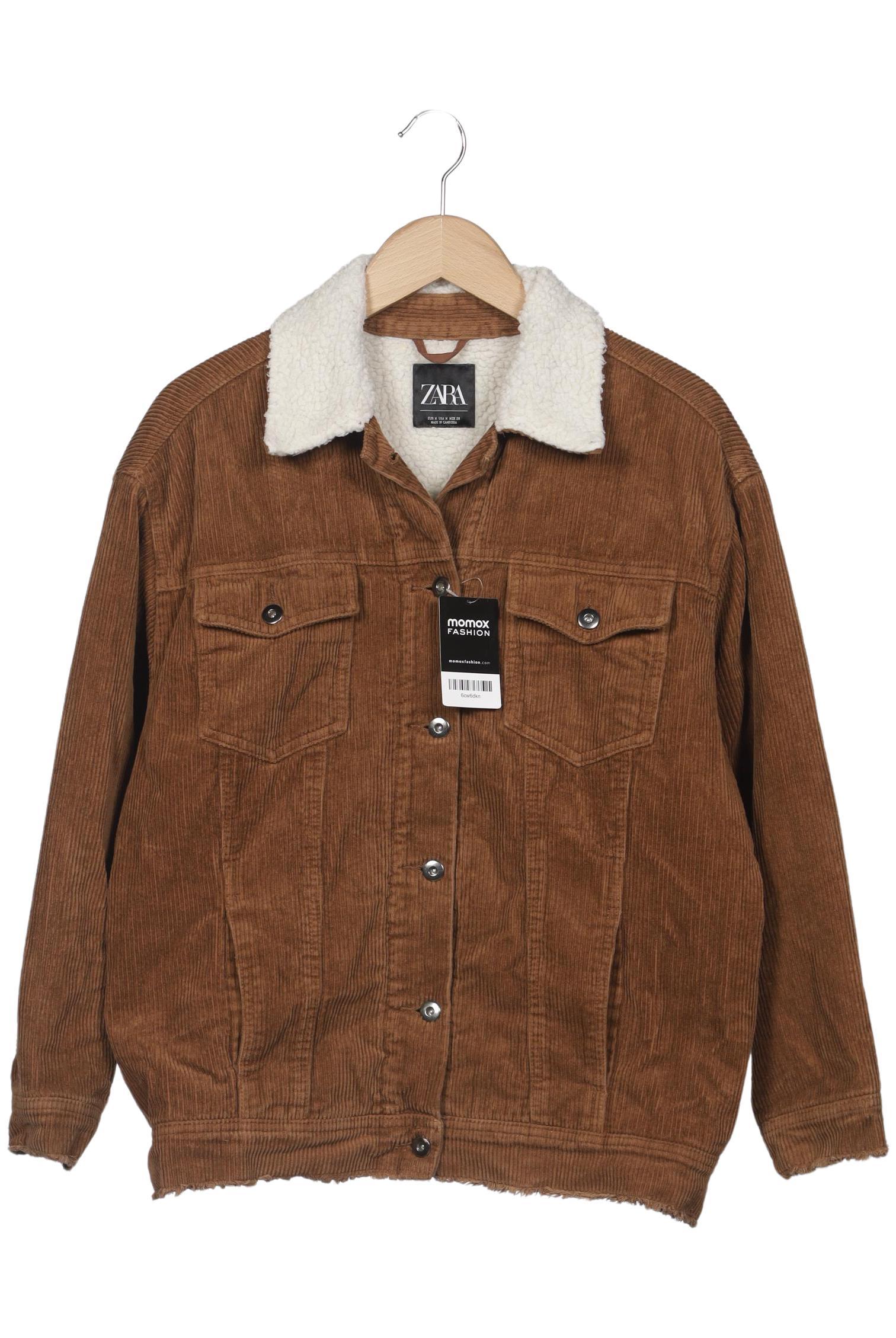 

Zara Damen Jacke, braun, Gr. 38