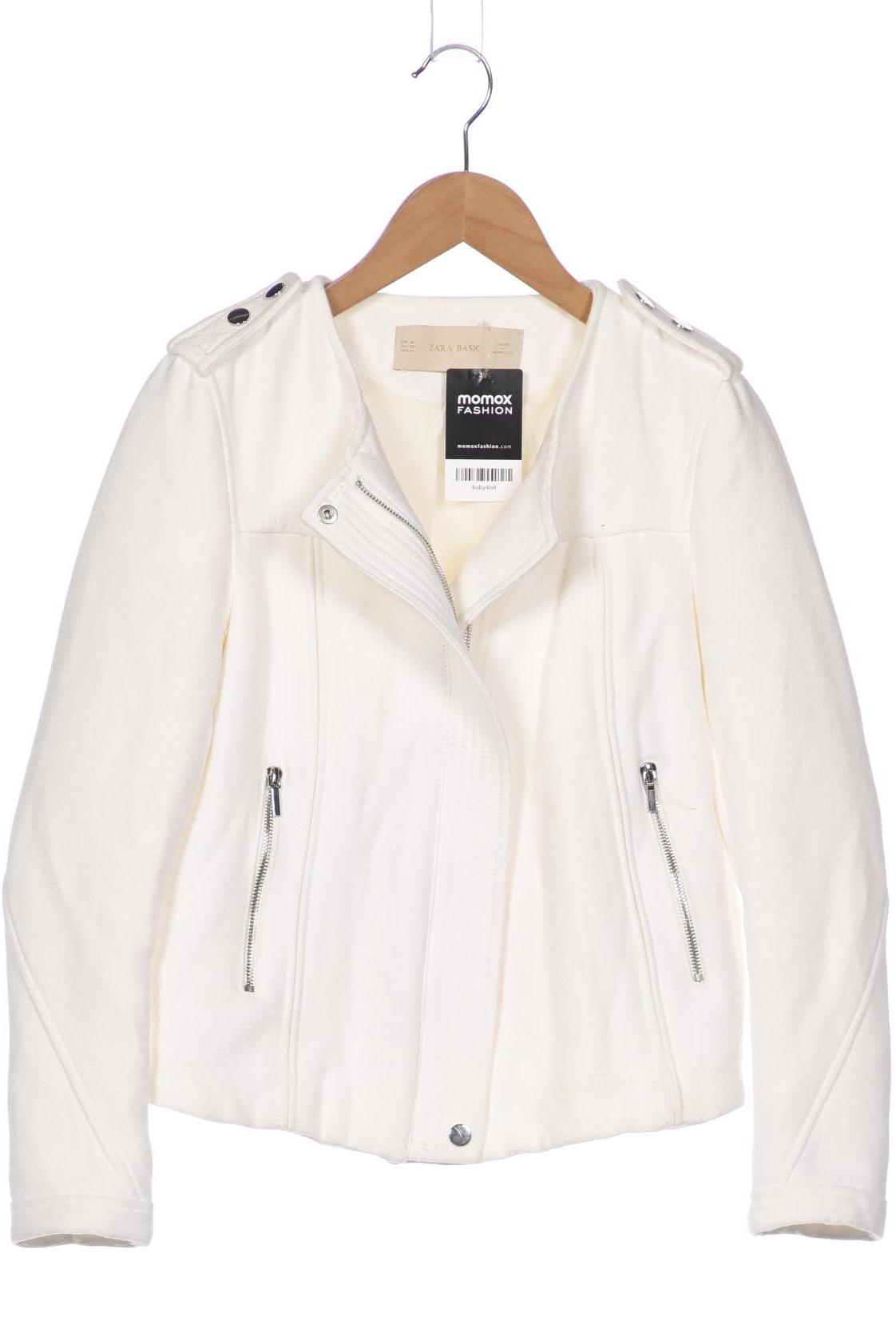 

Zara Damen Jacke, cremeweiß, Gr. 34