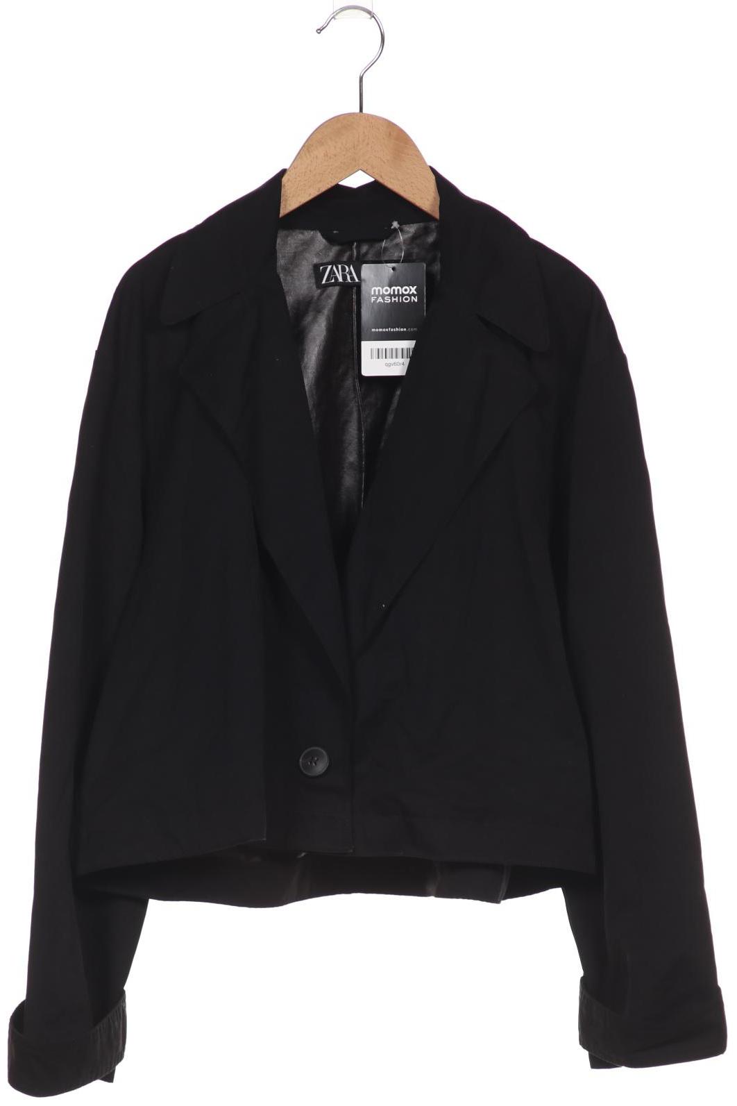

ZARA Damen Jacke, schwarz
