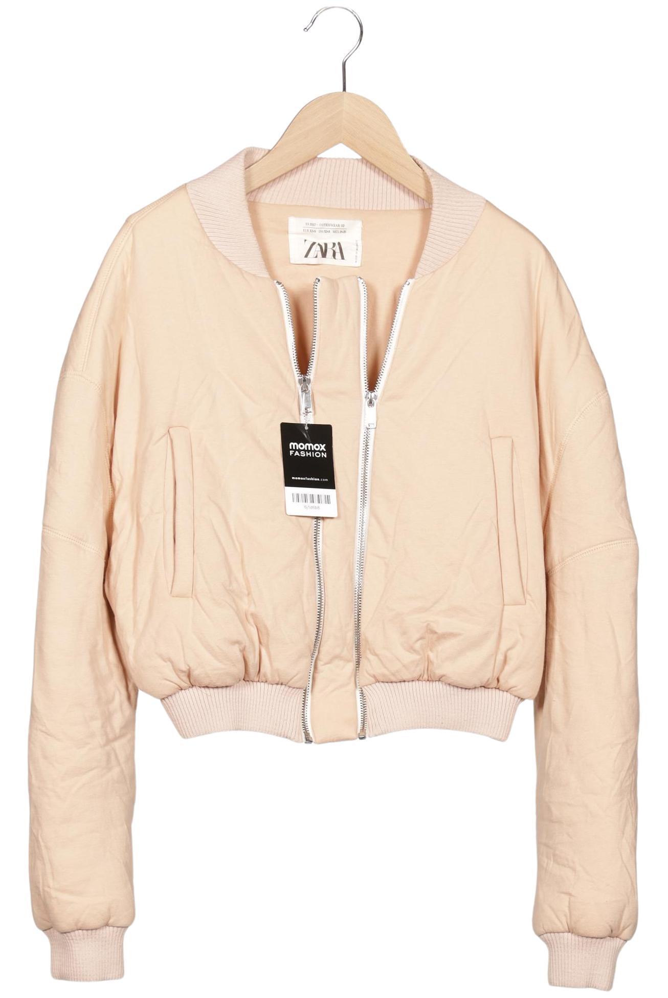 

Zara Damen Jacke, beige, Gr. 34