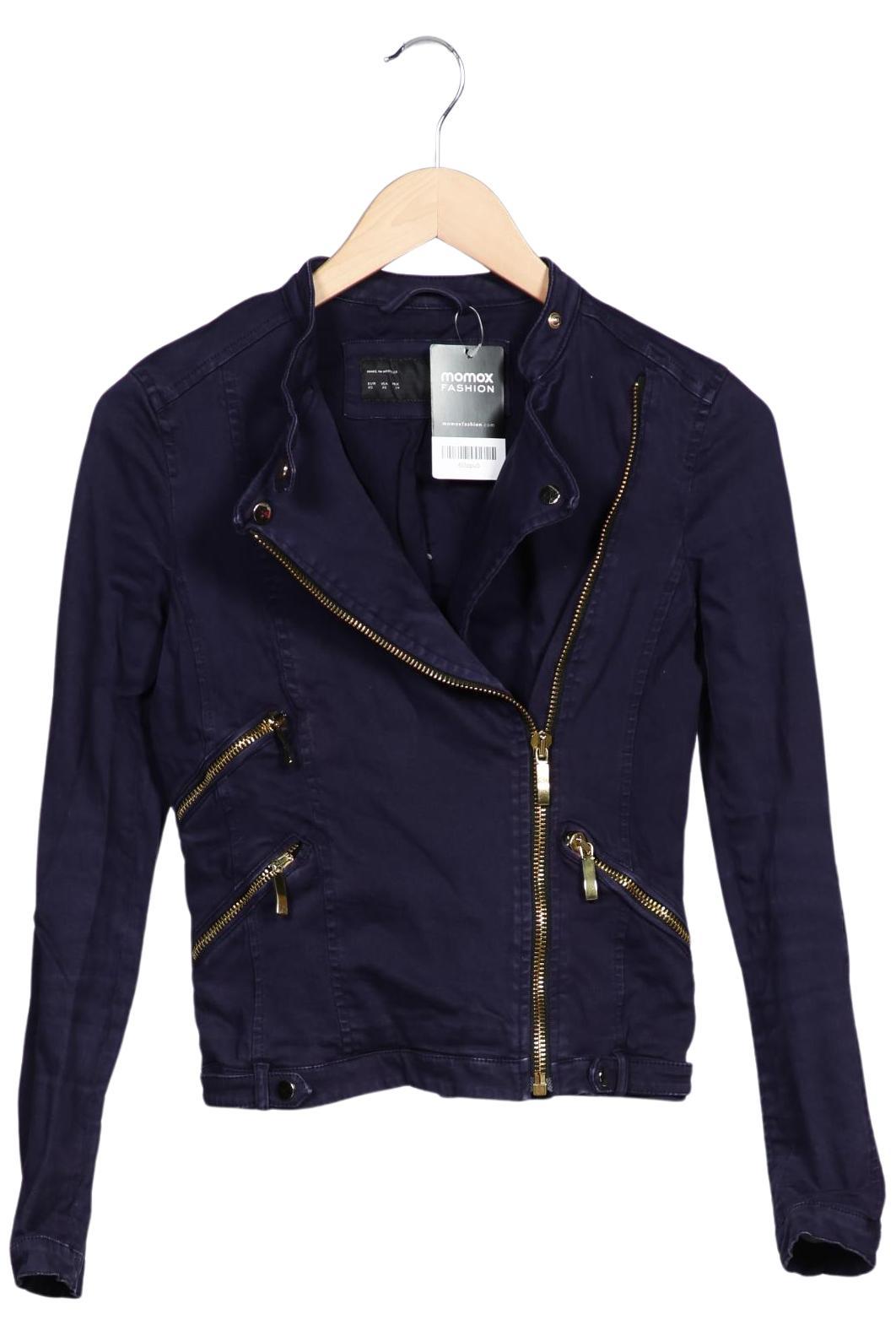 

Zara Damen Jacke, marineblau, Gr. 34