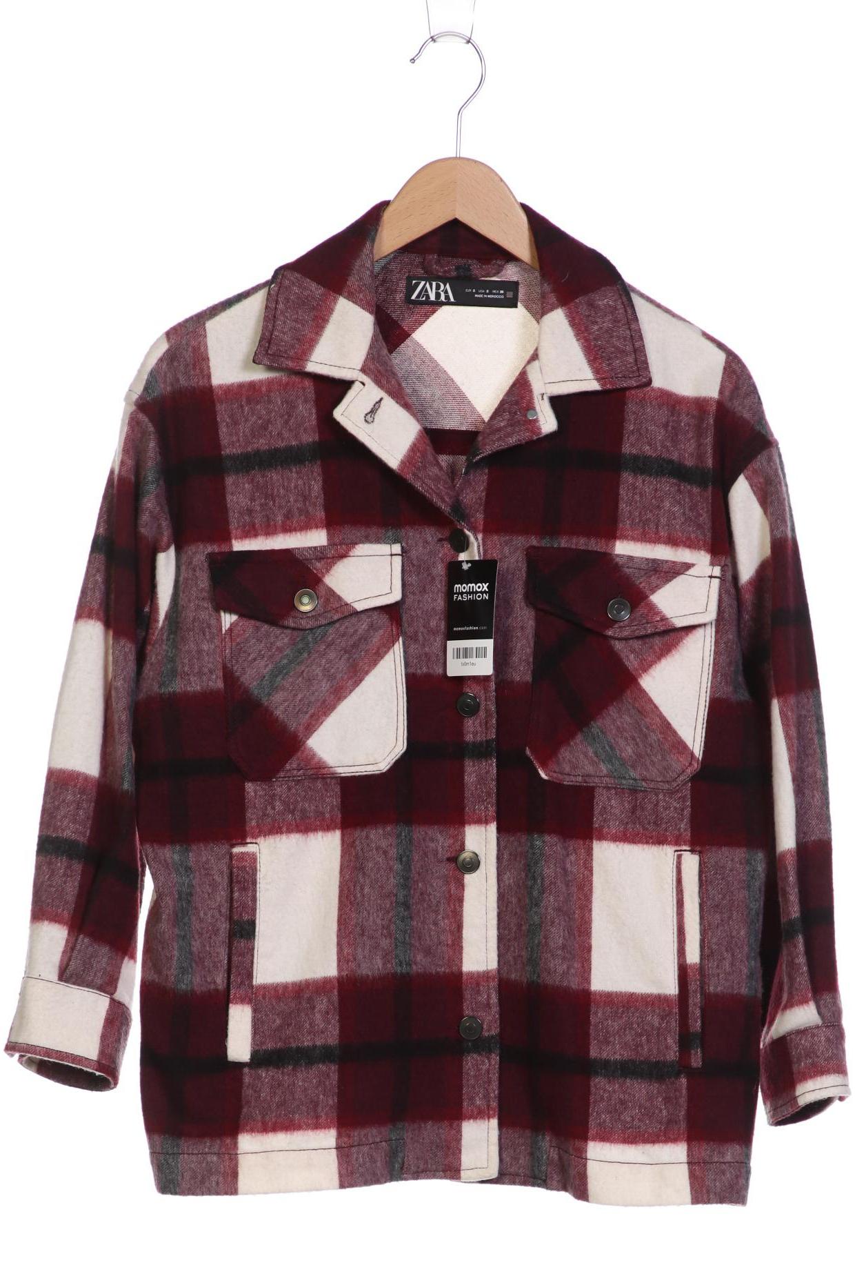 

Zara Damen Jacke, bordeaux, Gr. 36