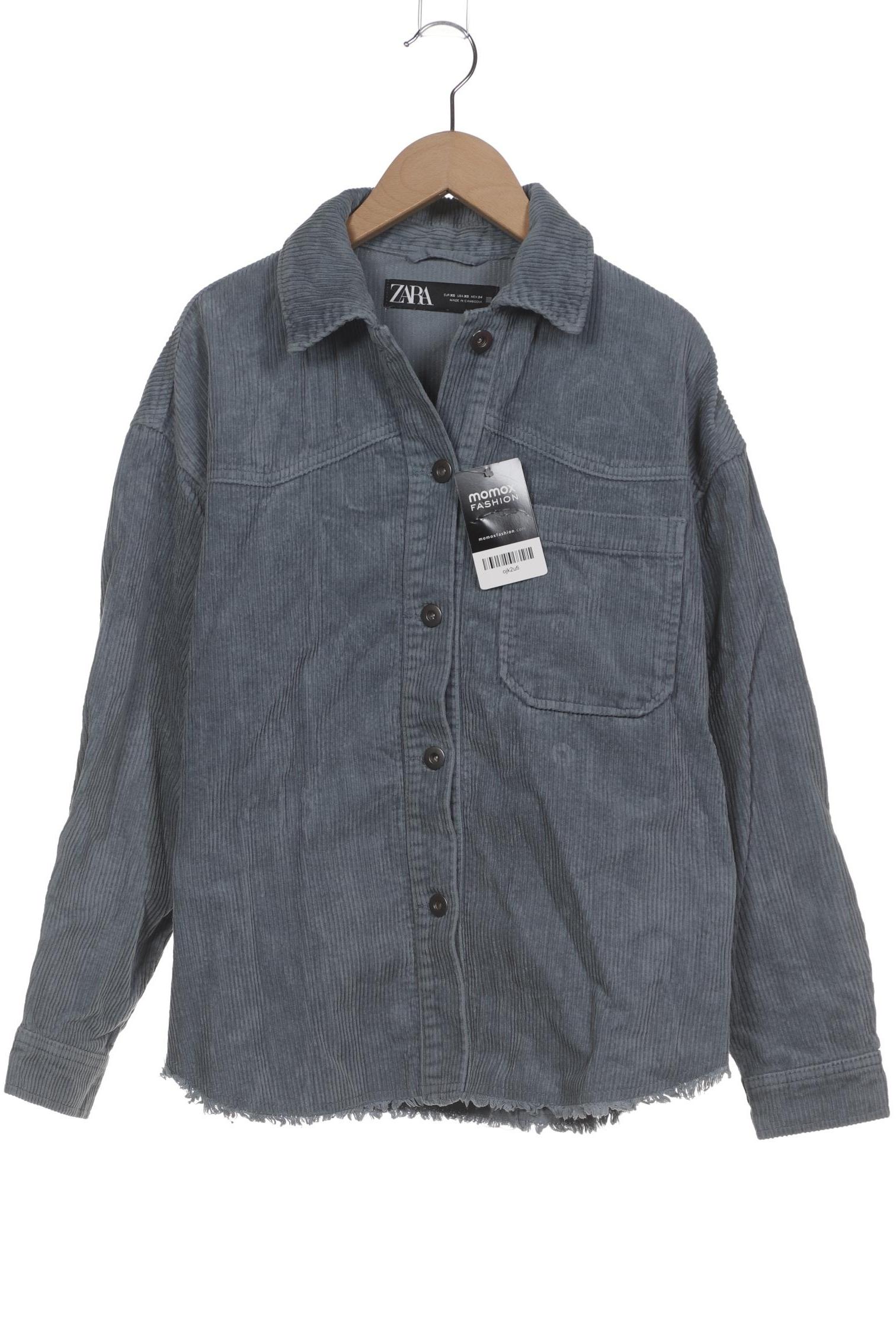 

Zara Damen Jacke, blau, Gr. 34