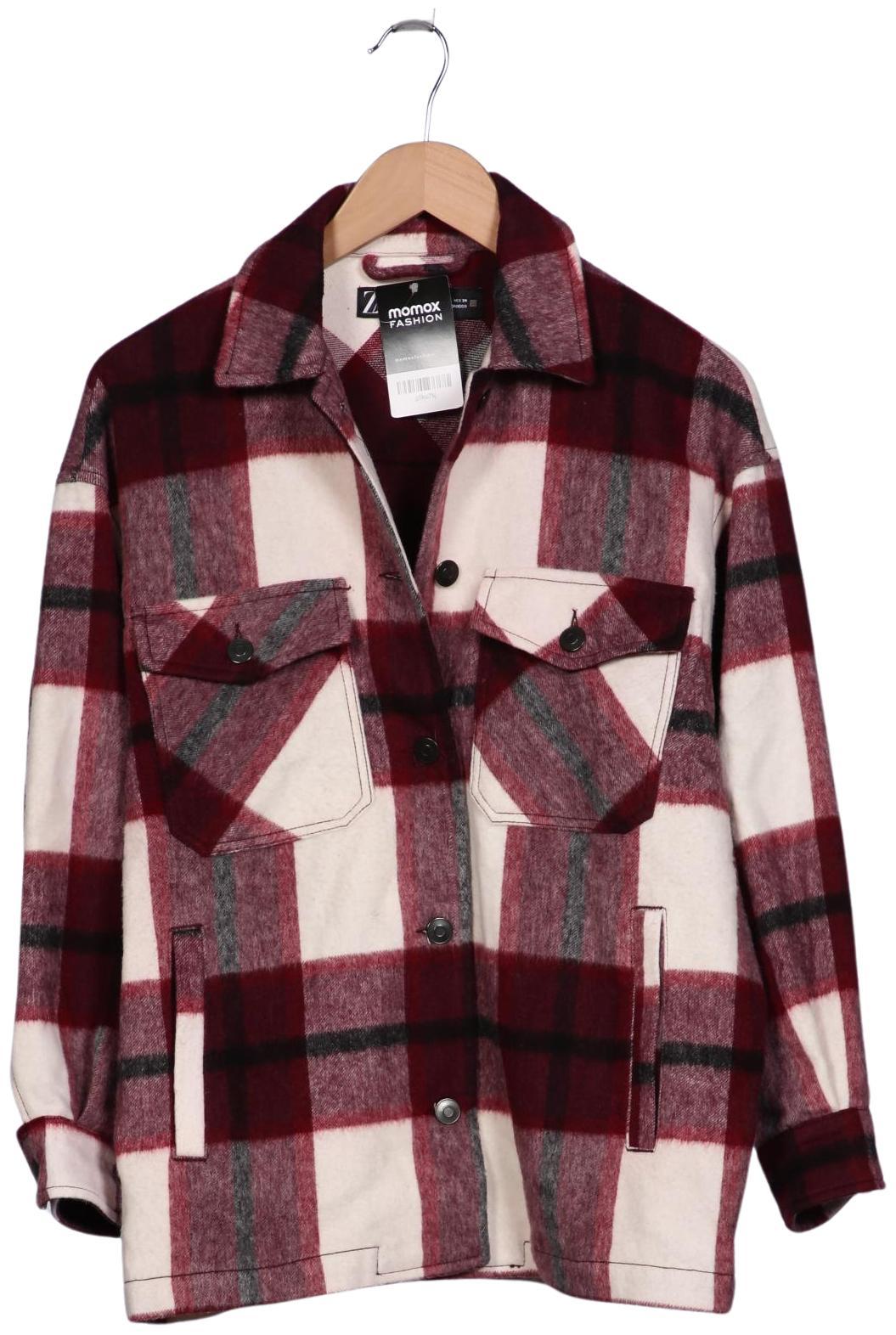 

Zara Damen Jacke, bordeaux, Gr. 34