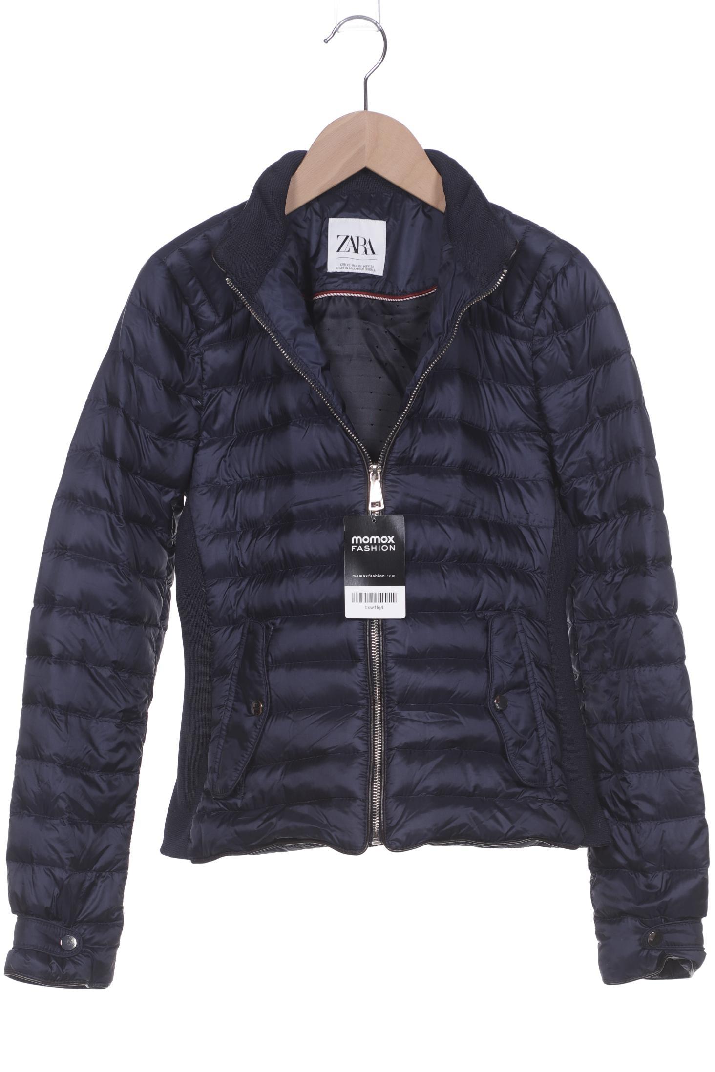 

Zara Damen Jacke, marineblau, Gr. 34