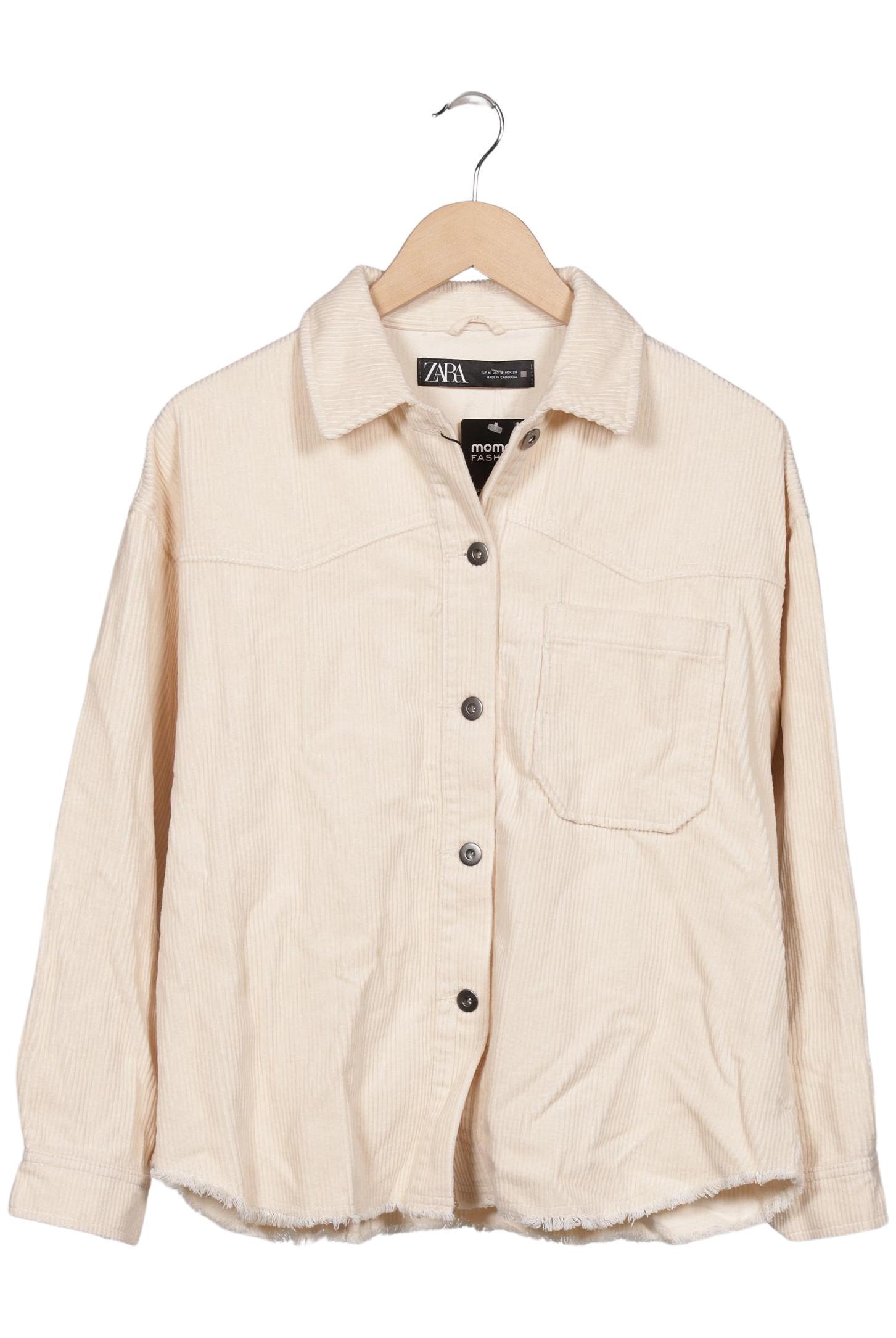 

Zara Damen Jacke, beige, Gr. 38