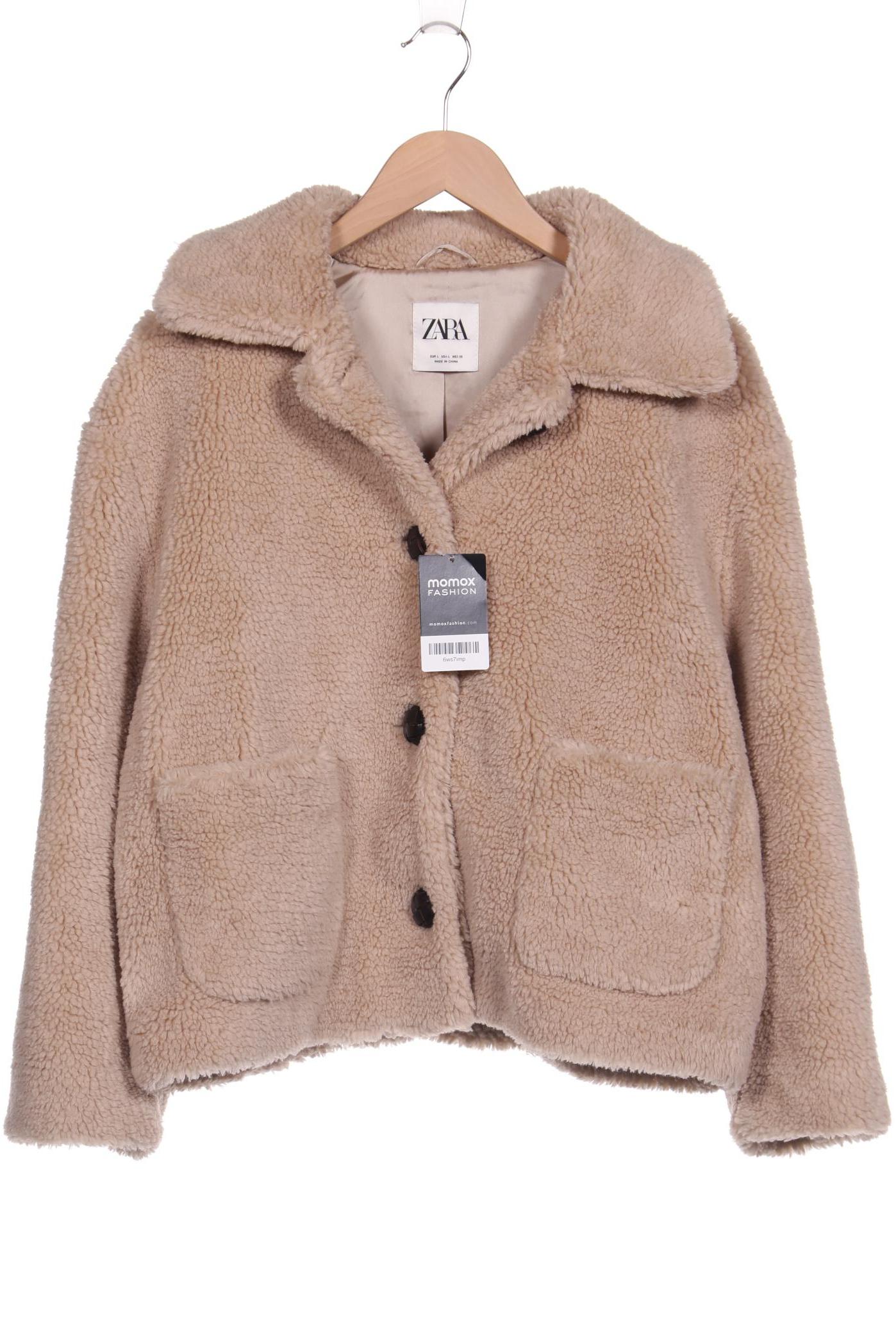 

ZARA Damen Jacke, beige