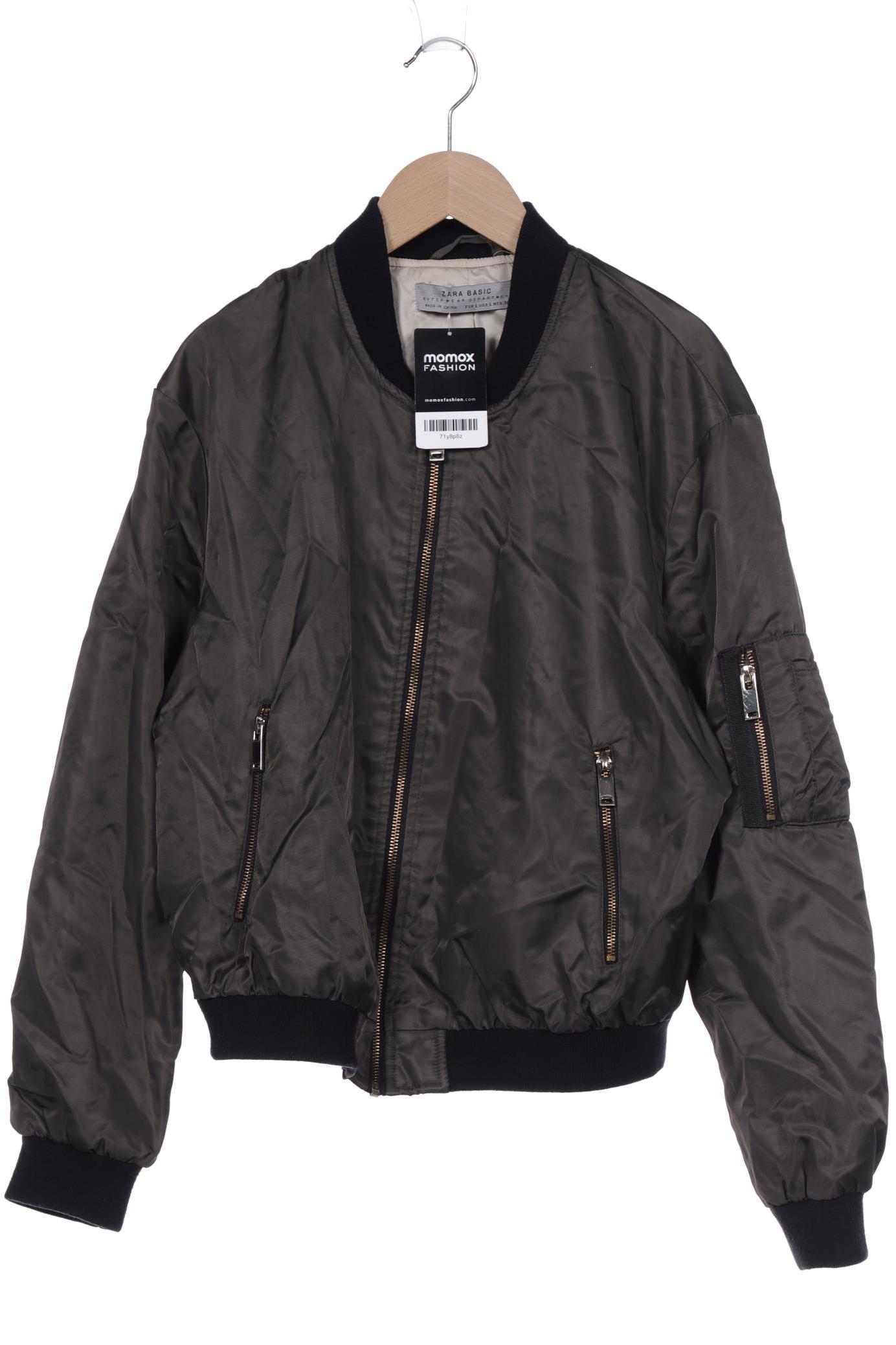 

ZARA Damen Jacke, grün