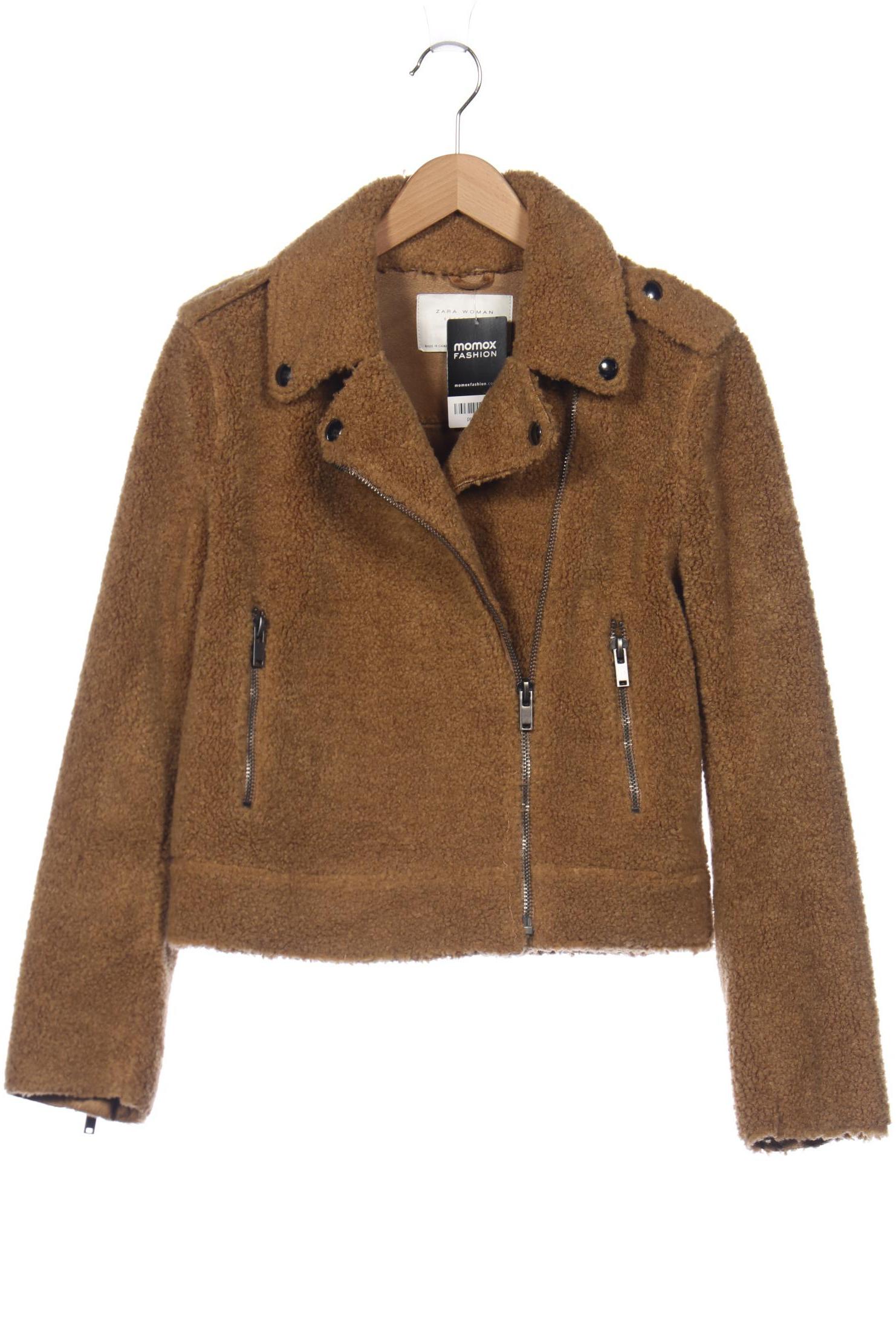 

ZARA Damen Jacke, beige