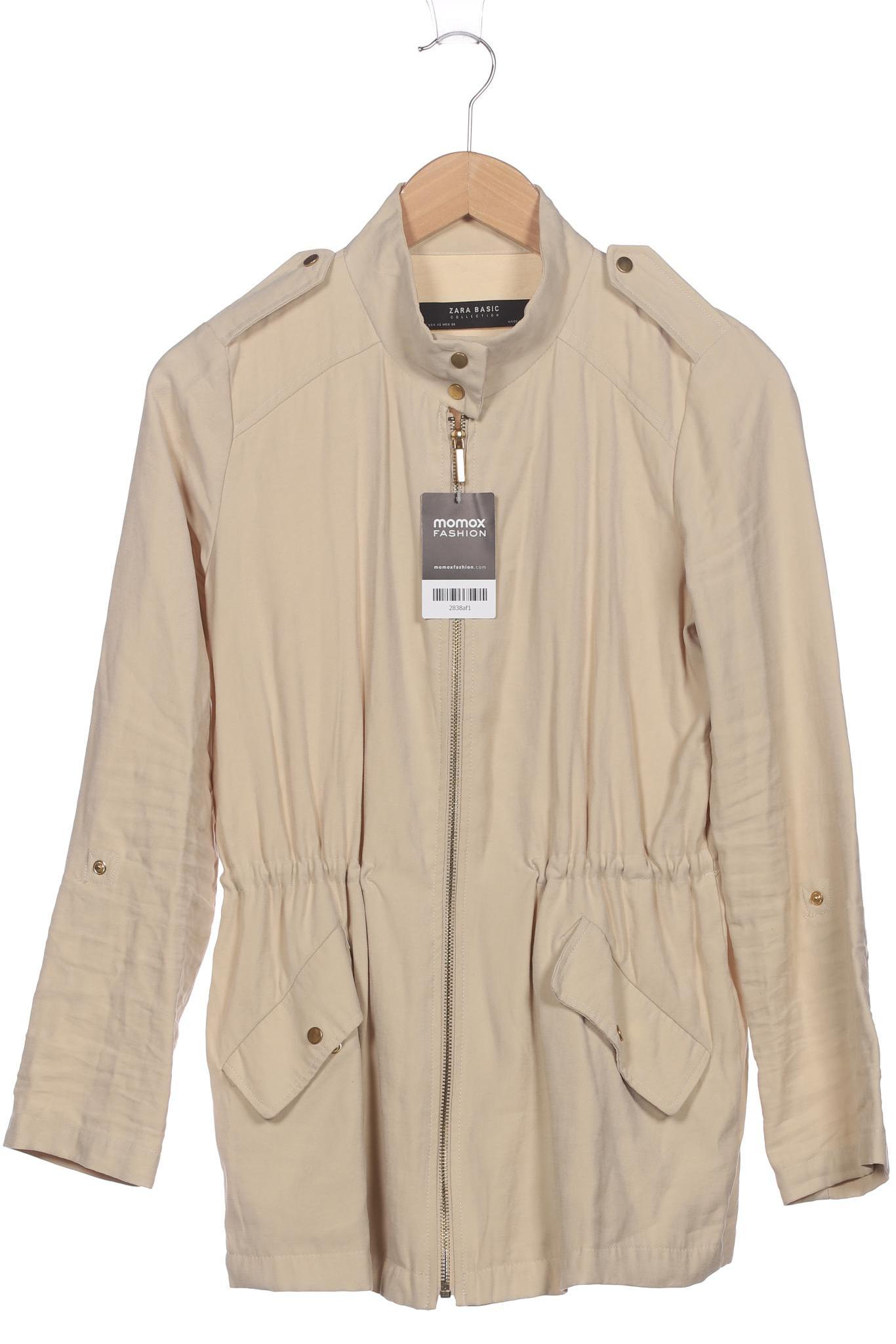 

Zara Damen Jacke, beige, Gr. 34