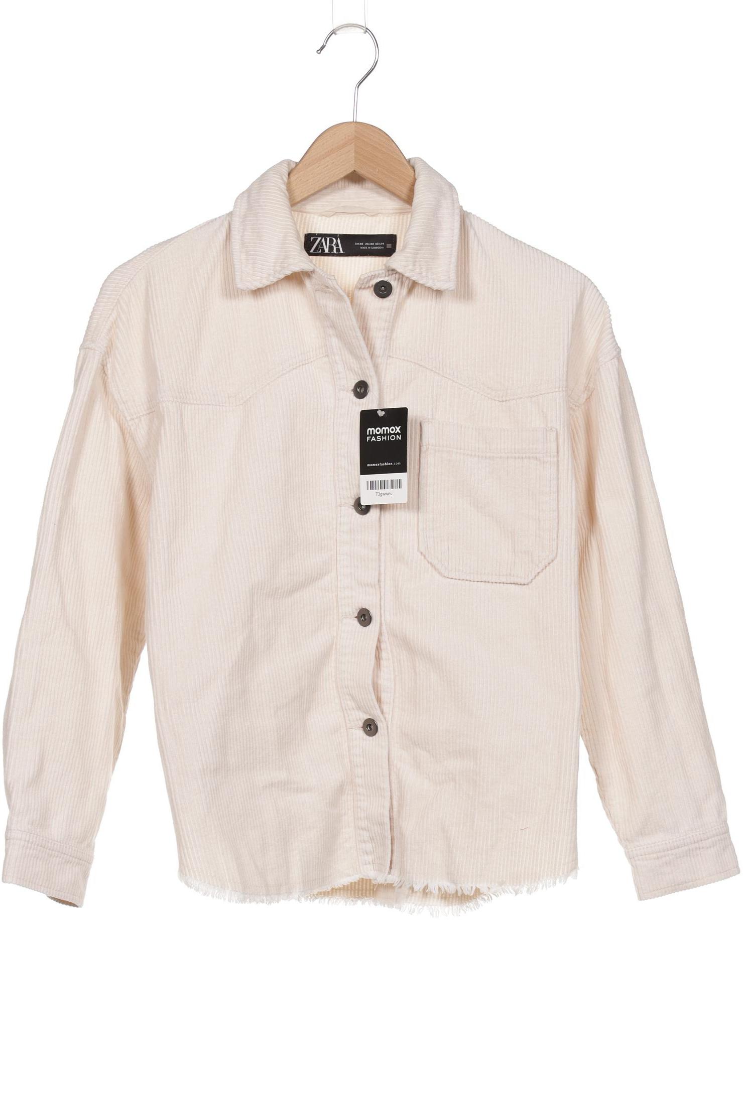 

Zara Damen Jacke, cremeweiß, Gr. 34